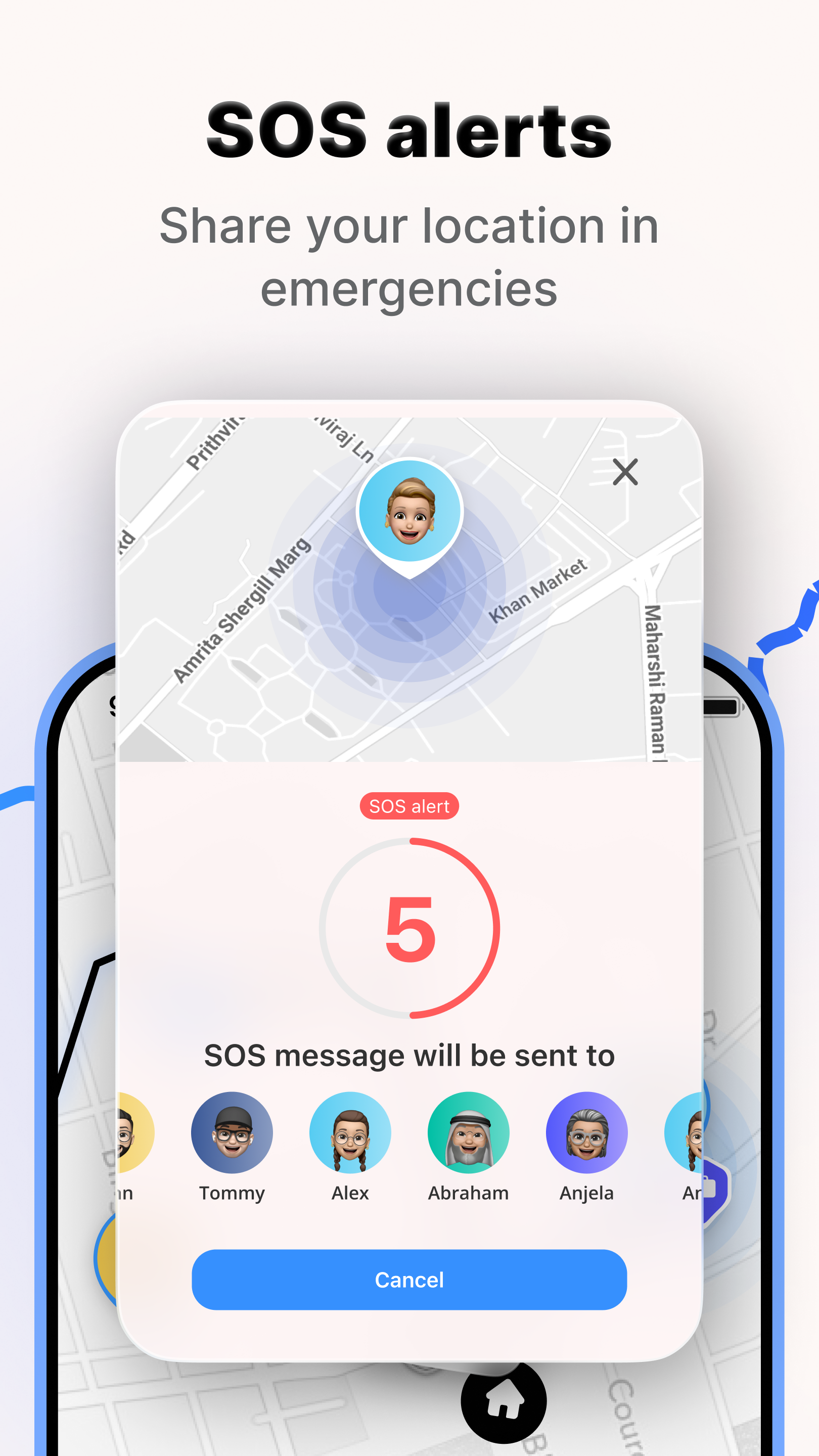 اسکرین شات 4 برنامه Find my Phone - Family Locator