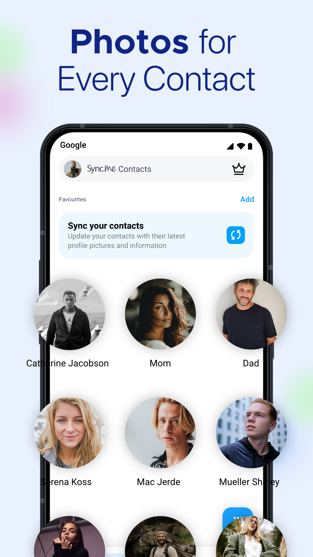 اسکرین شات 3 برنامه Sync.me - Spam Call Blocker