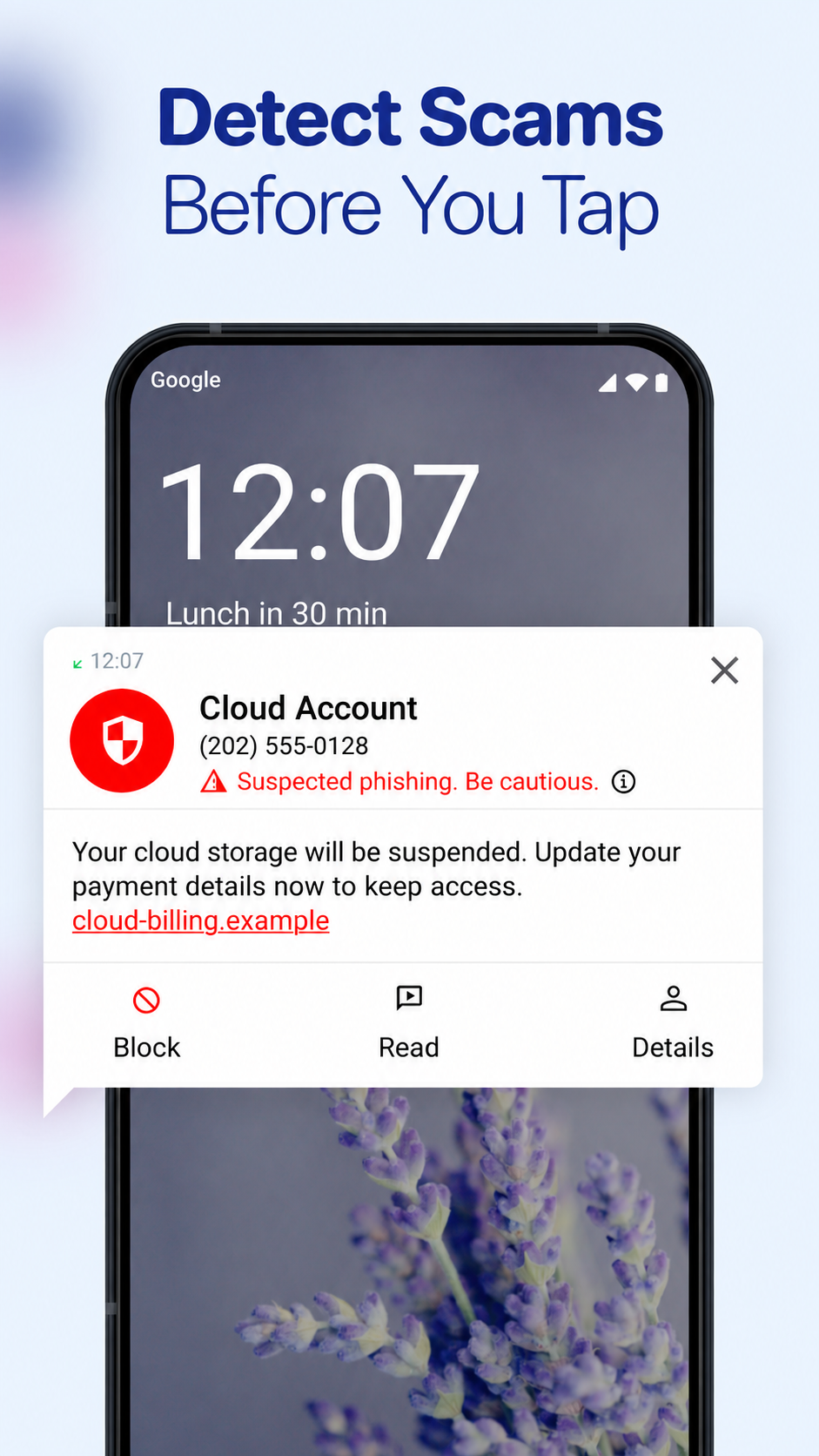 اسکرین شات 3 برنامه Sync.me - Spam Call Blocker