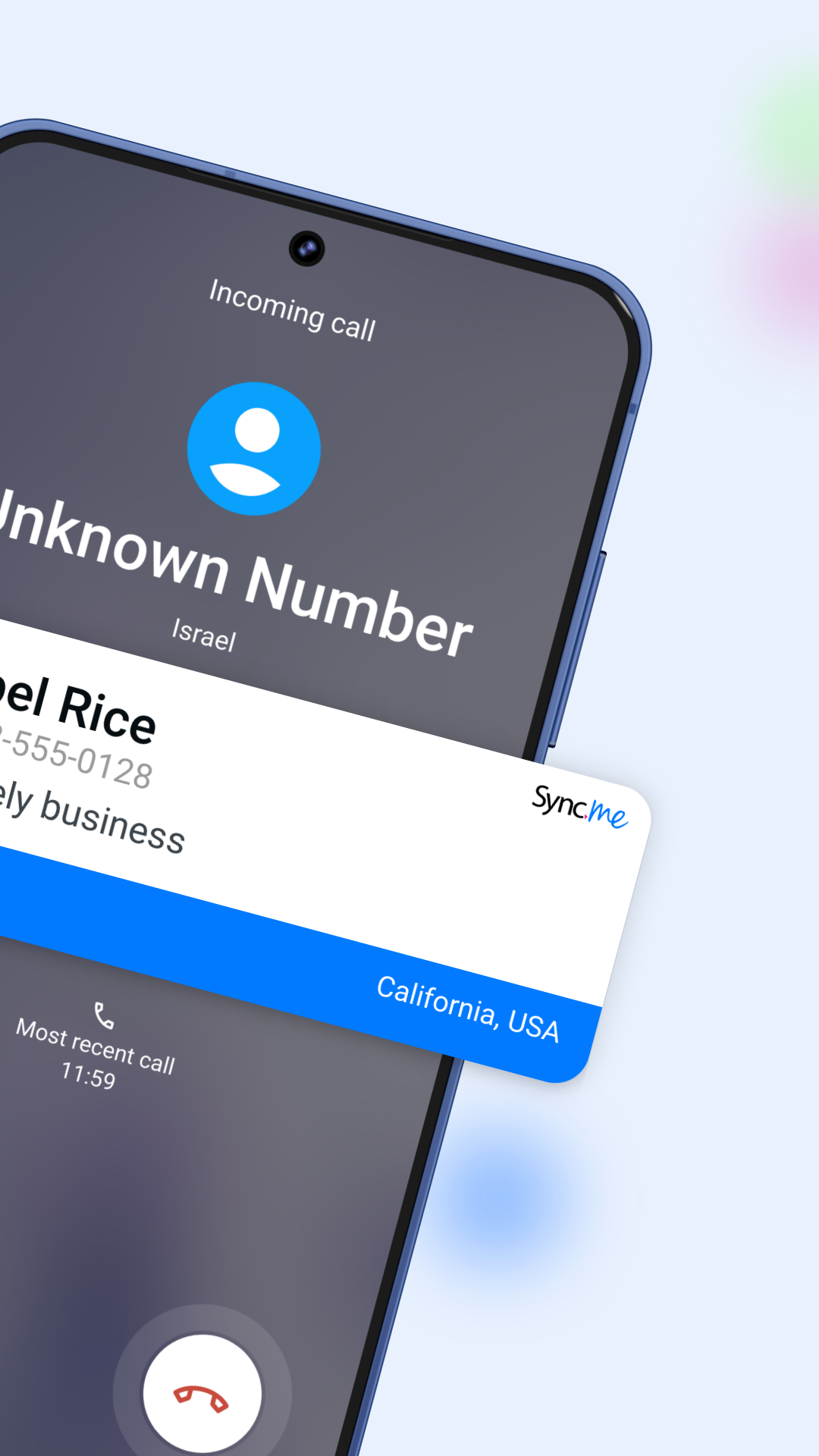 اسکرین شات 2 برنامه Sync.me - Spam Call Blocker