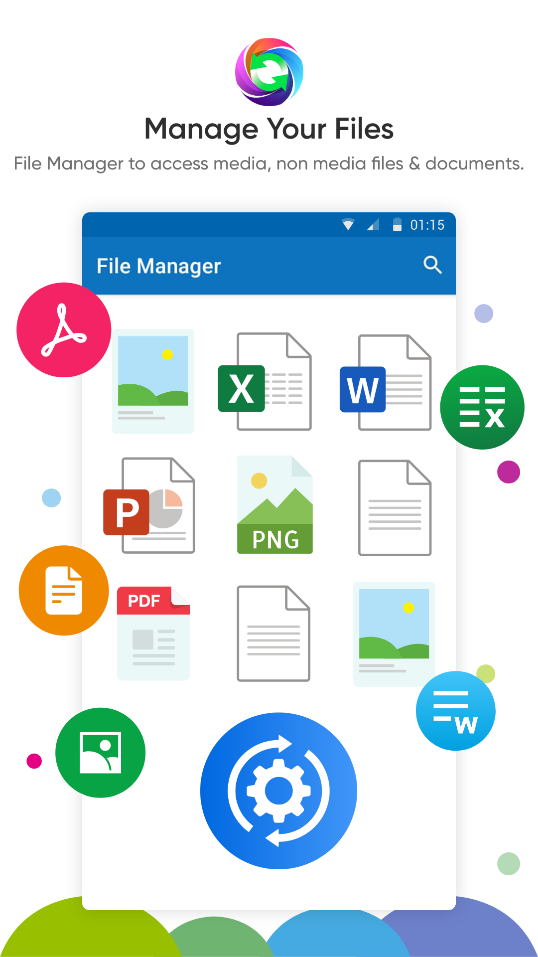 اسکرین شات 2 برنامه Photo Recovery & File Manager