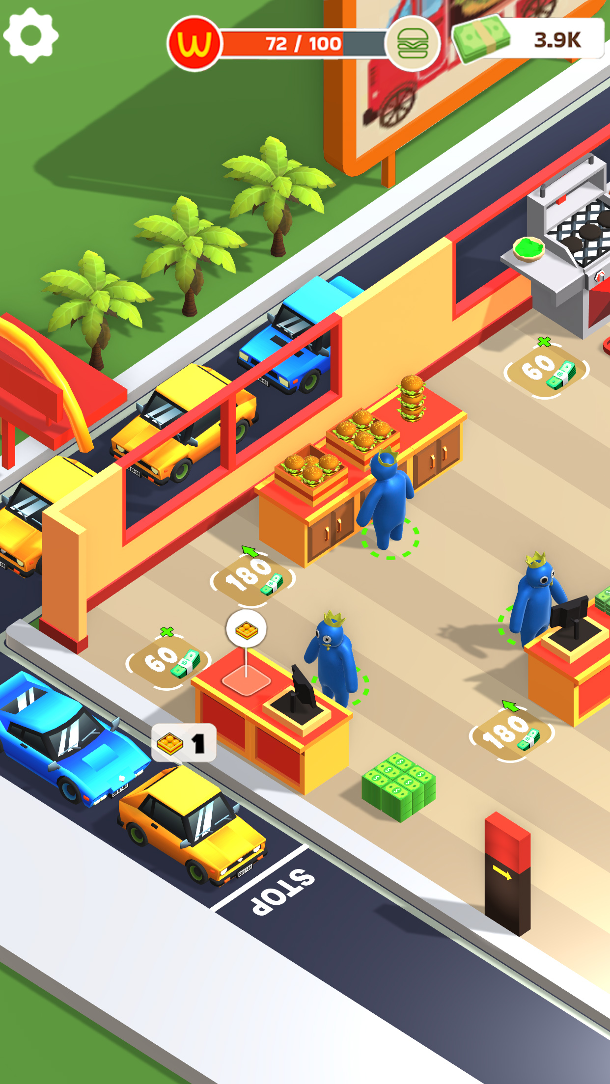 اسکرین شات 5 بازی Burger Tycoon: My Burger Games