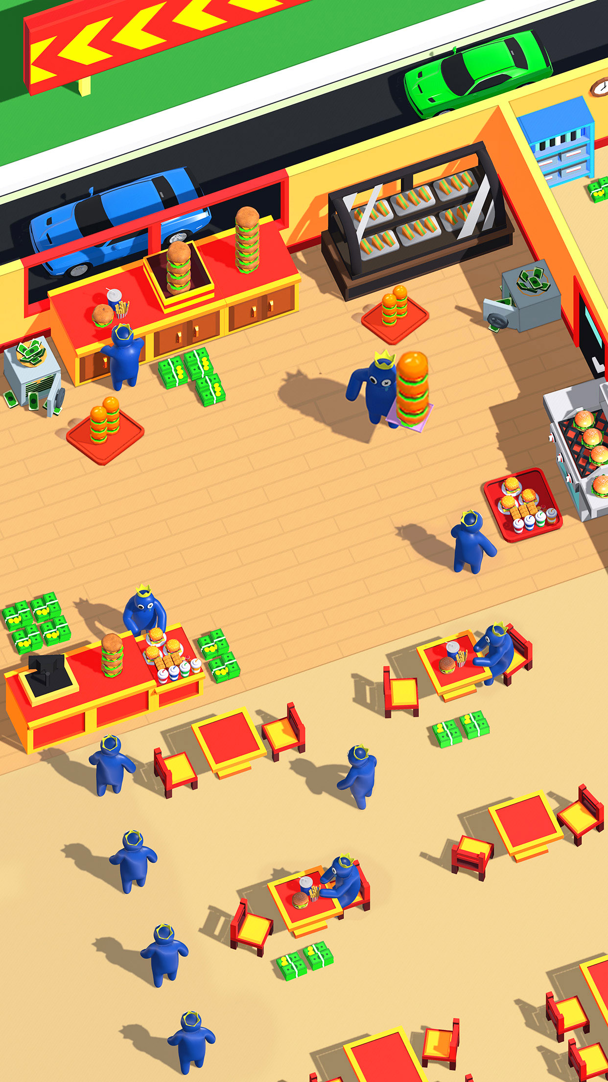 اسکرین شات 4 بازی Burger Tycoon: My Burger Games