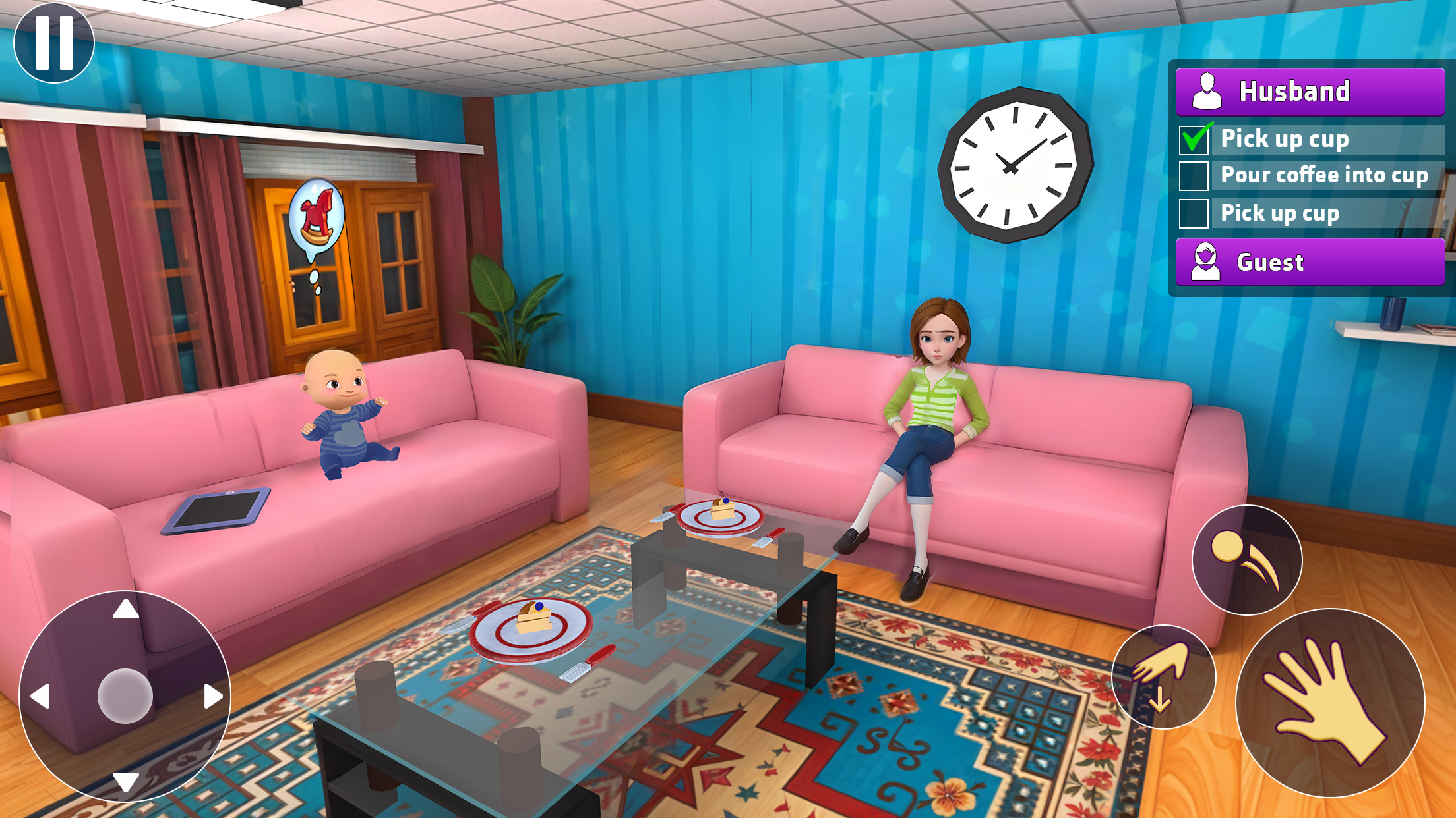 اسکرین شات 5 بازی Mother Simulator 3D: Mom Games