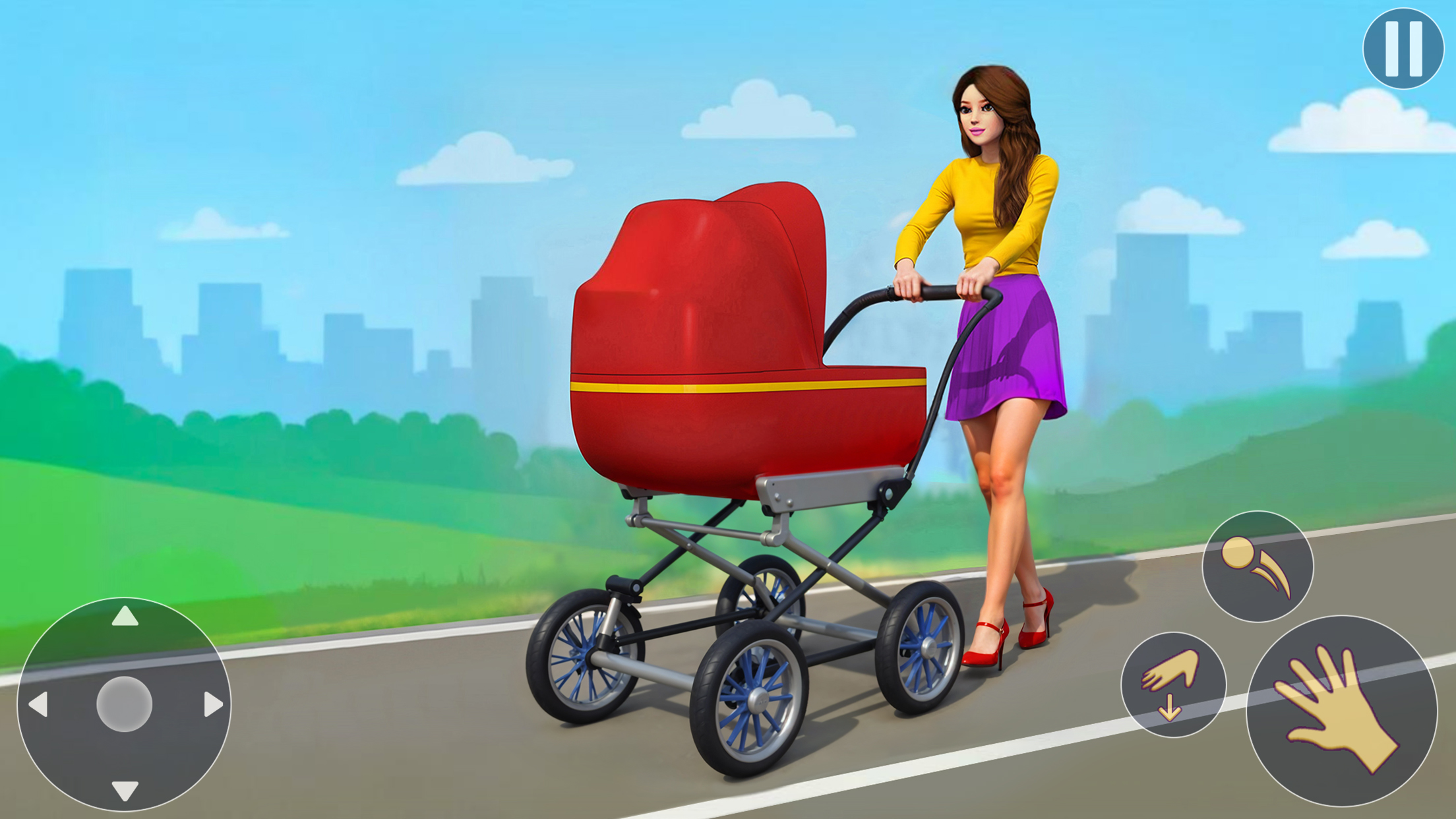 اسکرین شات 1 بازی Mother Simulator 3D: Mom Games