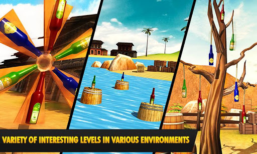 اسکرین شات 5 بازی Gun Bottle Shooting Expert 3D