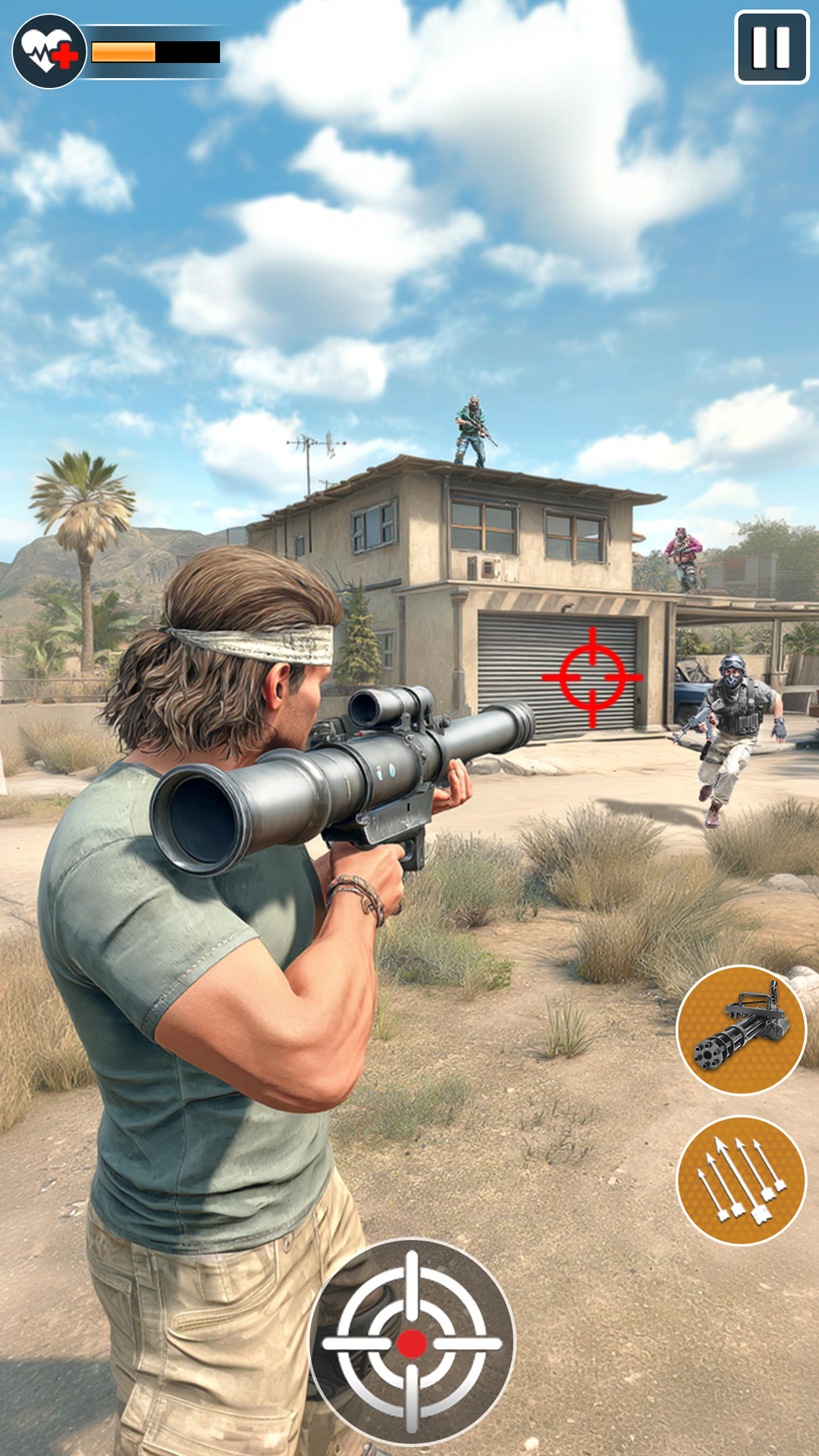 اسکرین شات 3 بازی Guns Out: Shooter Game Offline