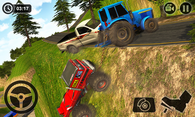اسکرین شات 4 بازی Offroad Tractor Pulling Driver