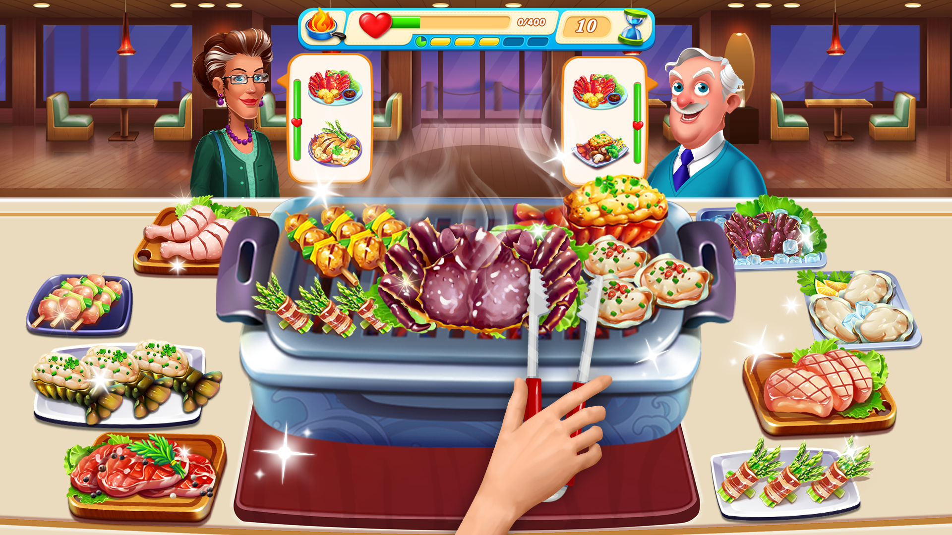 اسکرین شات 2 بازی Cooking Playtime: Tasty Street