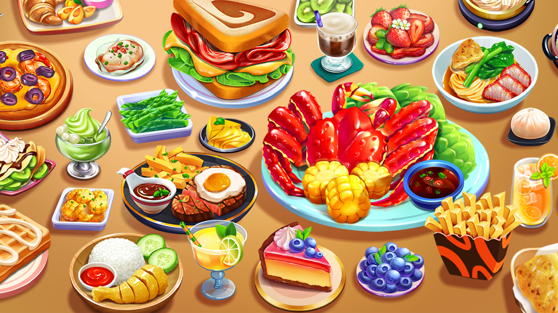 اسکرین شات 6 بازی Cooking Fairy: Food Games