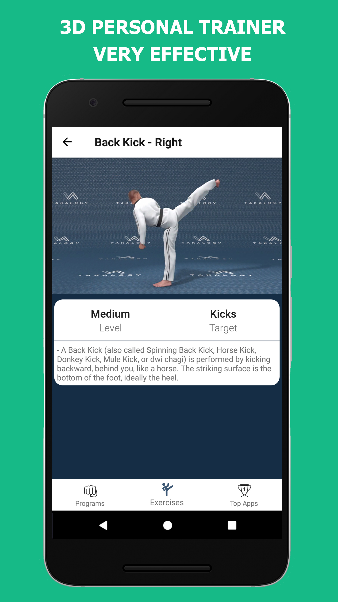 اسکرین شات 5 برنامه Mastering Taekwondo at Home