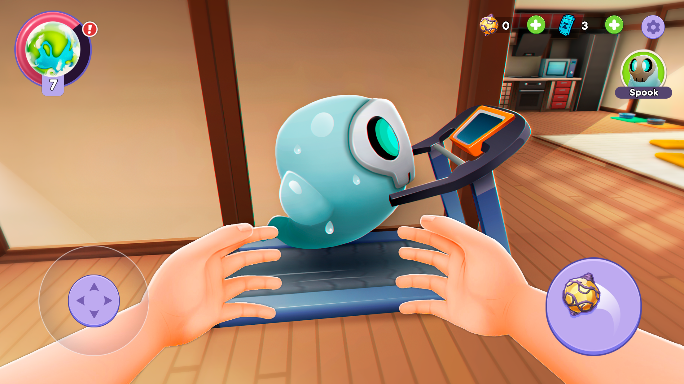 اسکرین شات 3 بازی Monster World: Catch and care