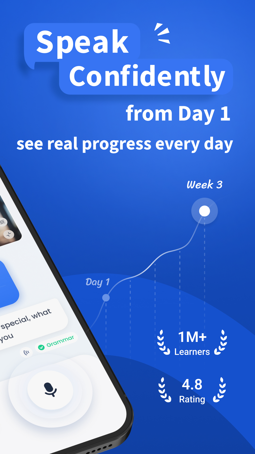 اسکرین شات 2 برنامه TalkMe: Speak & Learn English