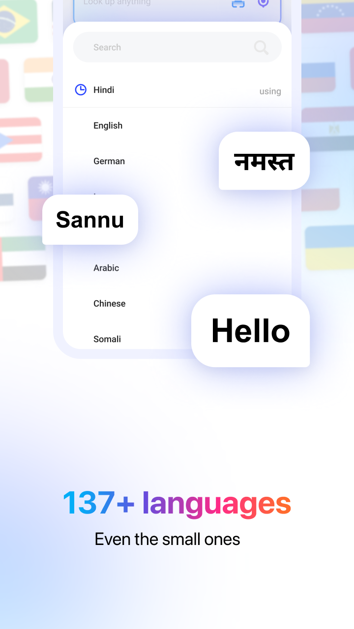 اسکرین شات 3 برنامه Hi Dictionary: AI Translator