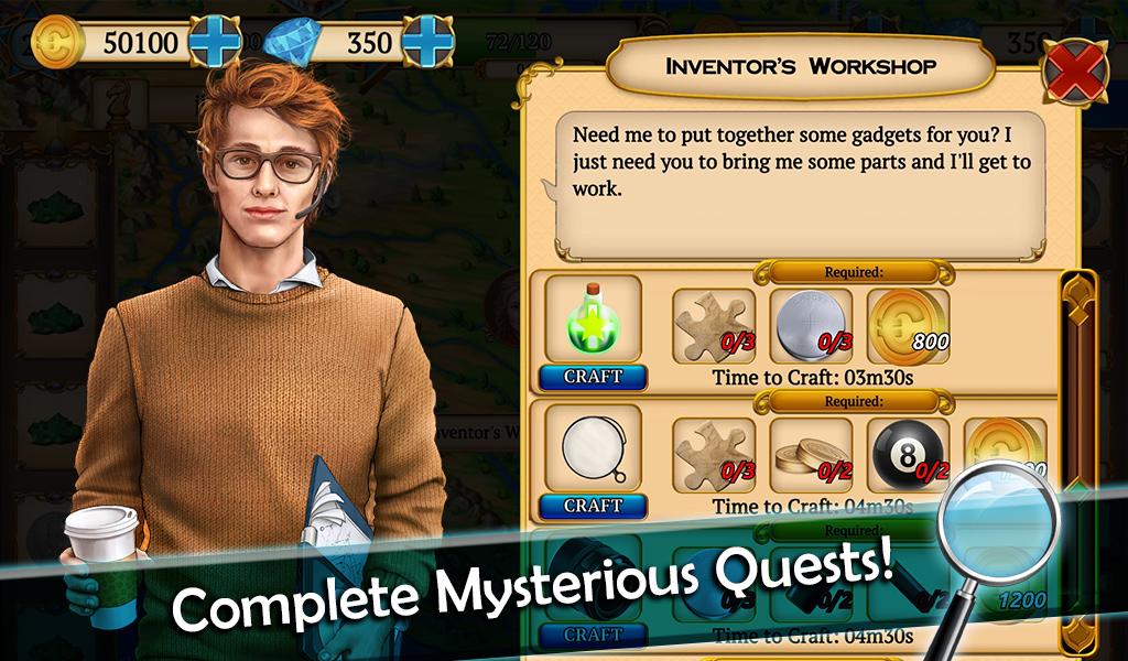 اسکرین شات 8 بازی Hidden Object MysterySociety 2