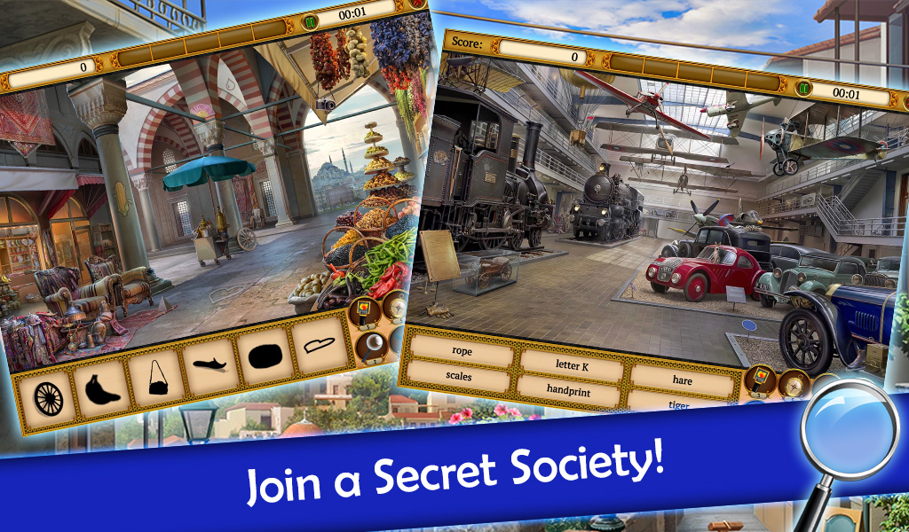 اسکرین شات 4 بازی Hidden Objects Mystery Society