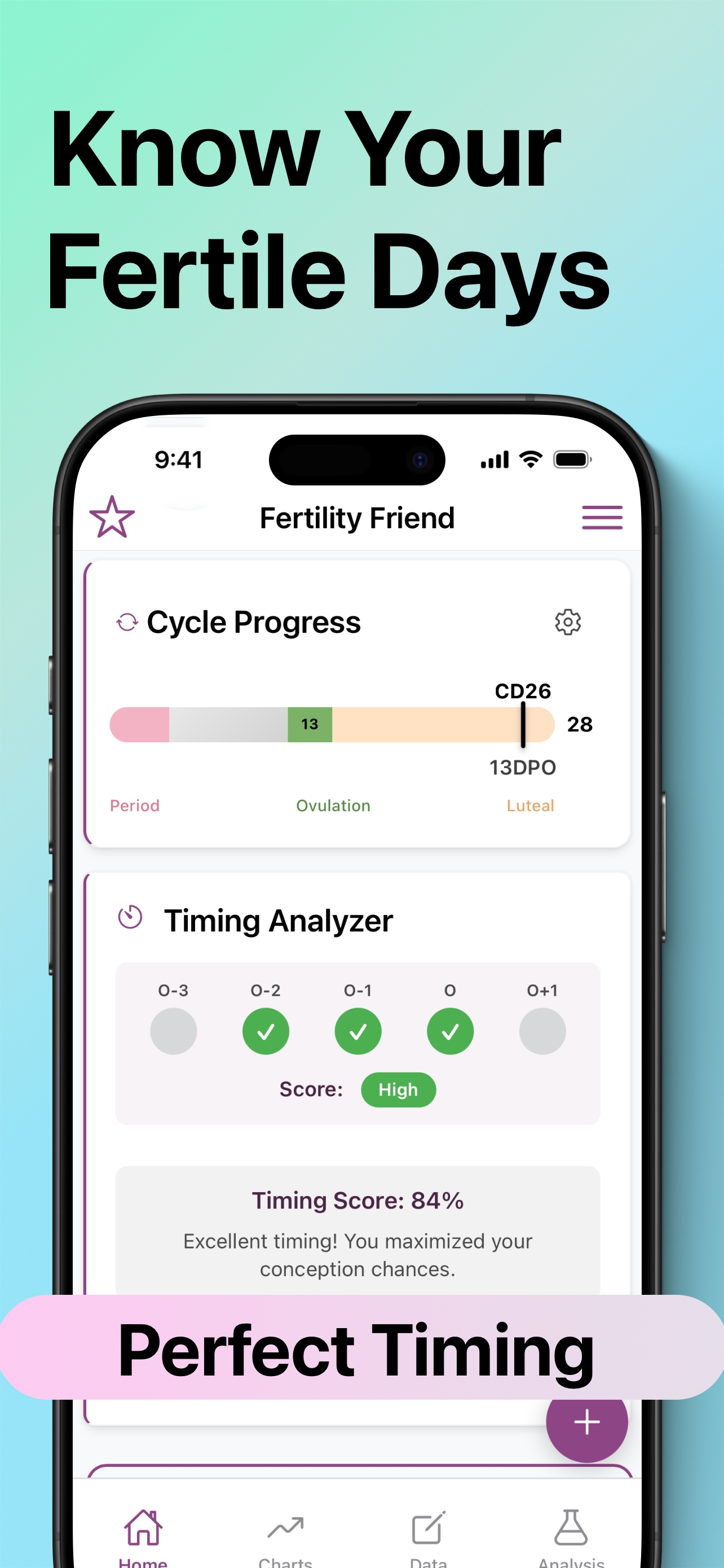 اسکرین شات 3 برنامه Fertility Friend Ovulation App