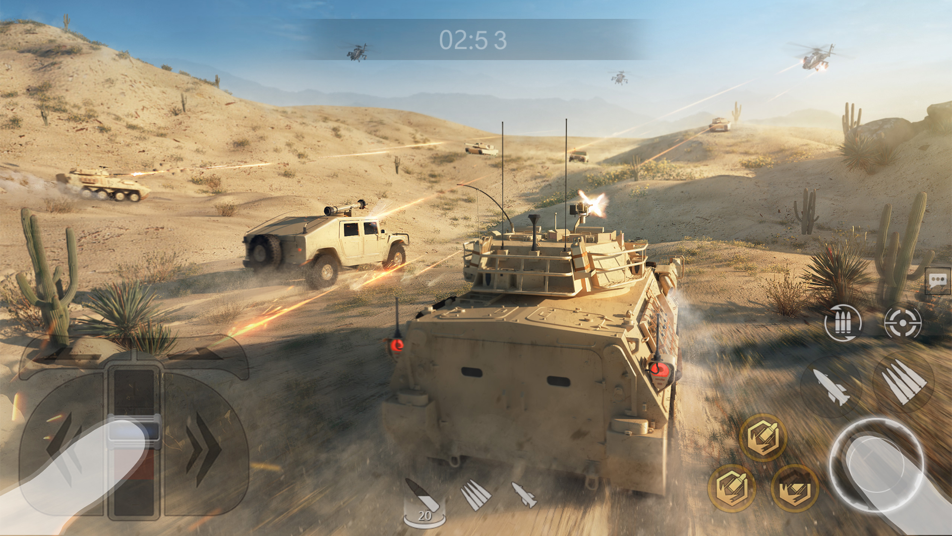 اسکرین شات 4 بازی Clash of Panzer: Tank Battle