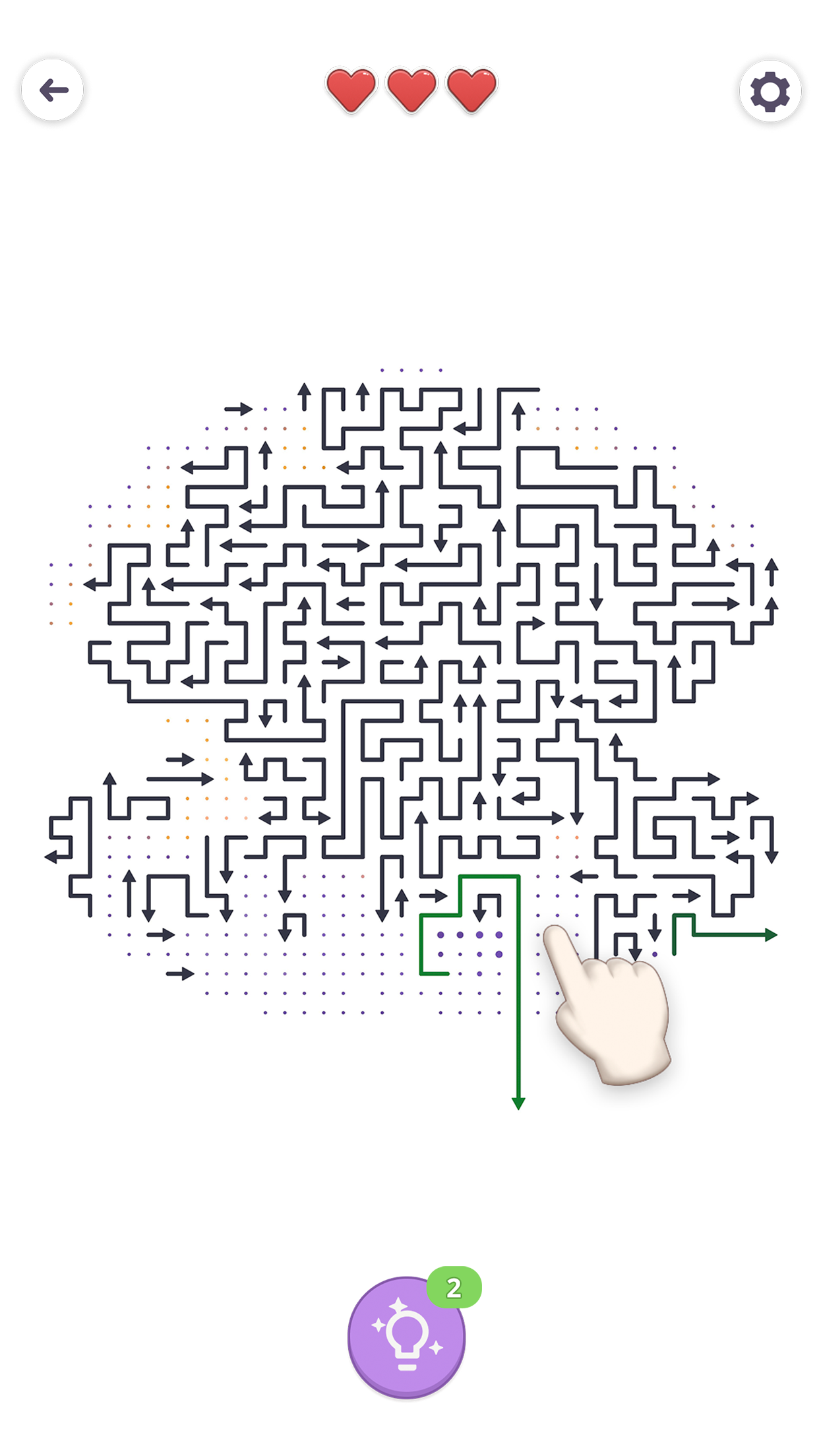 اسکرین شات 8 بازی Tap Arrows Gallery: Brain Game