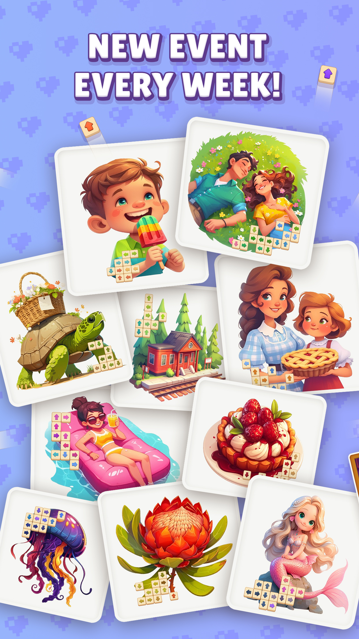 اسکرین شات 3 بازی Tap Gallery: Unpuzzle Images