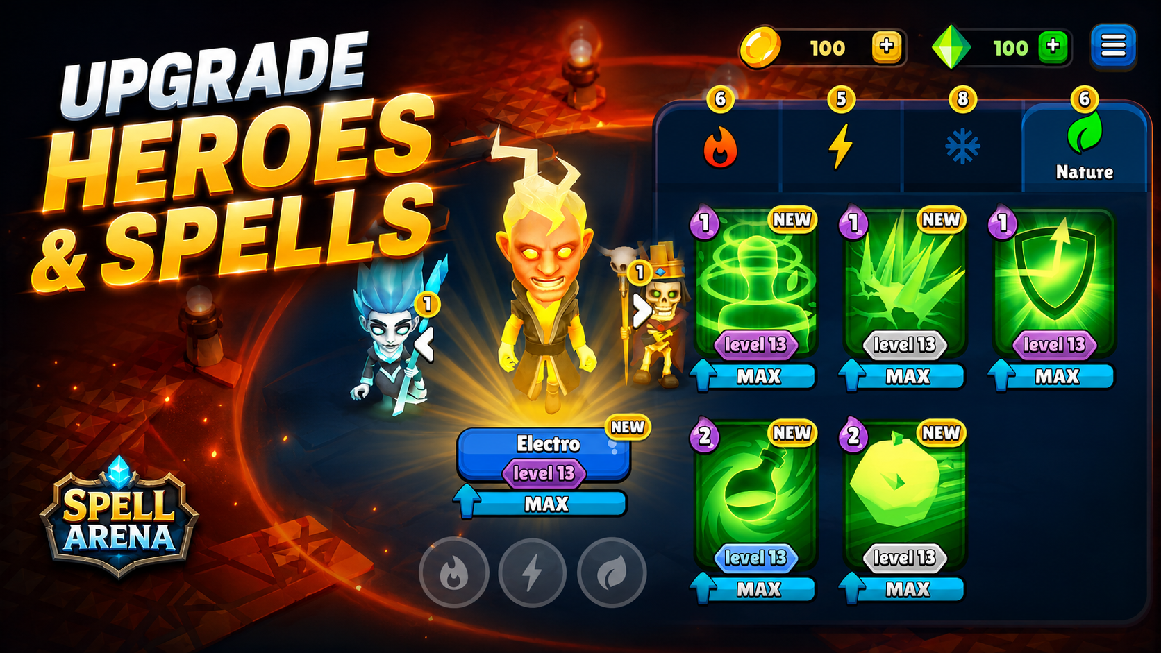 اسکرین شات 6 بازی Spell Arena: Battle Royale