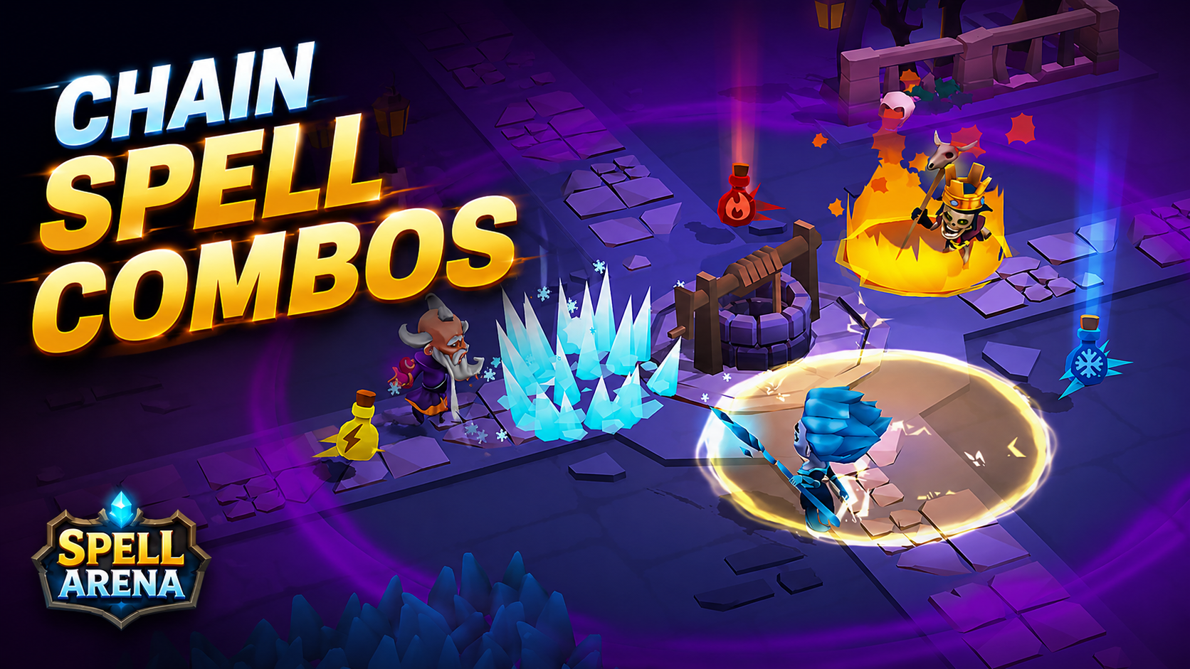 اسکرین شات 2 بازی Spell Arena: Battle Royale