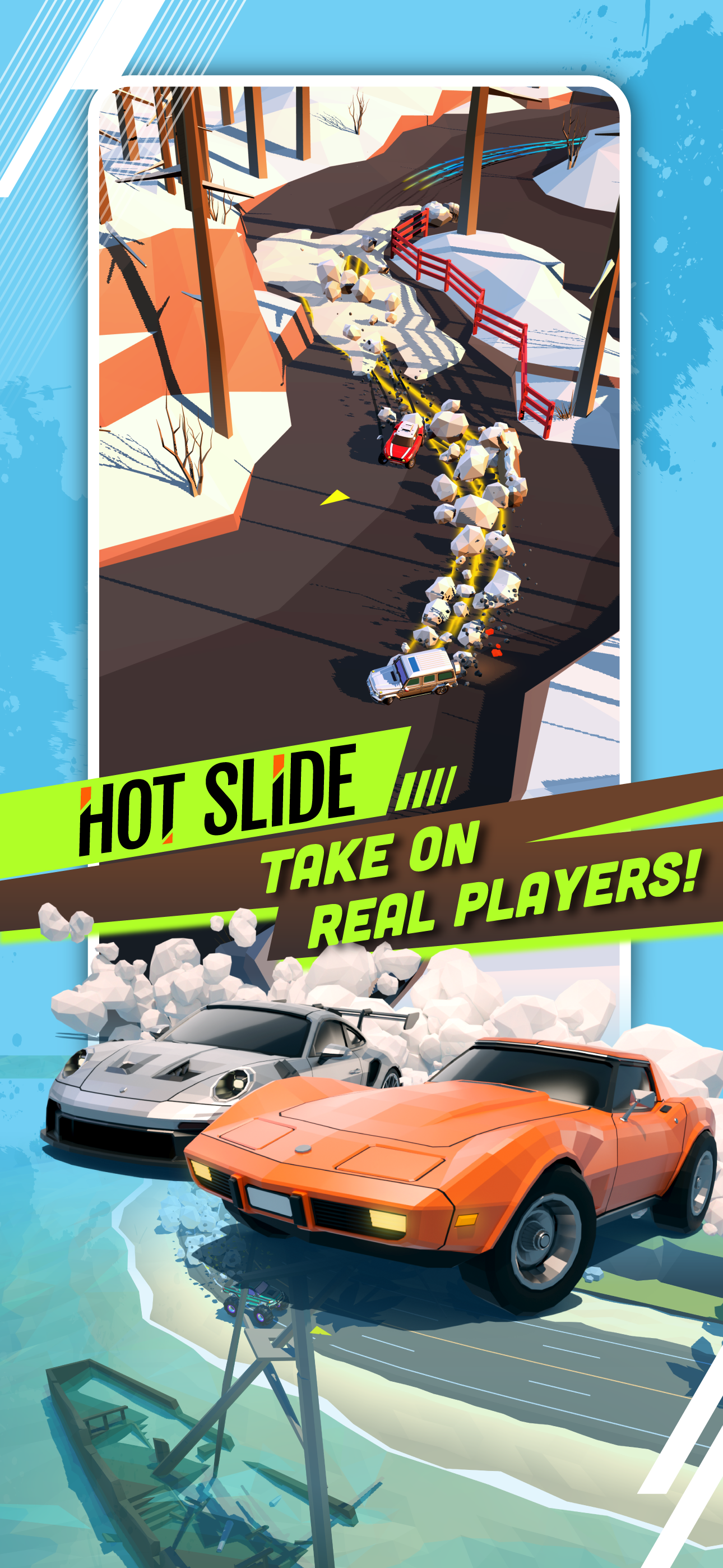 اسکرین شات 1 بازی Hot Slide