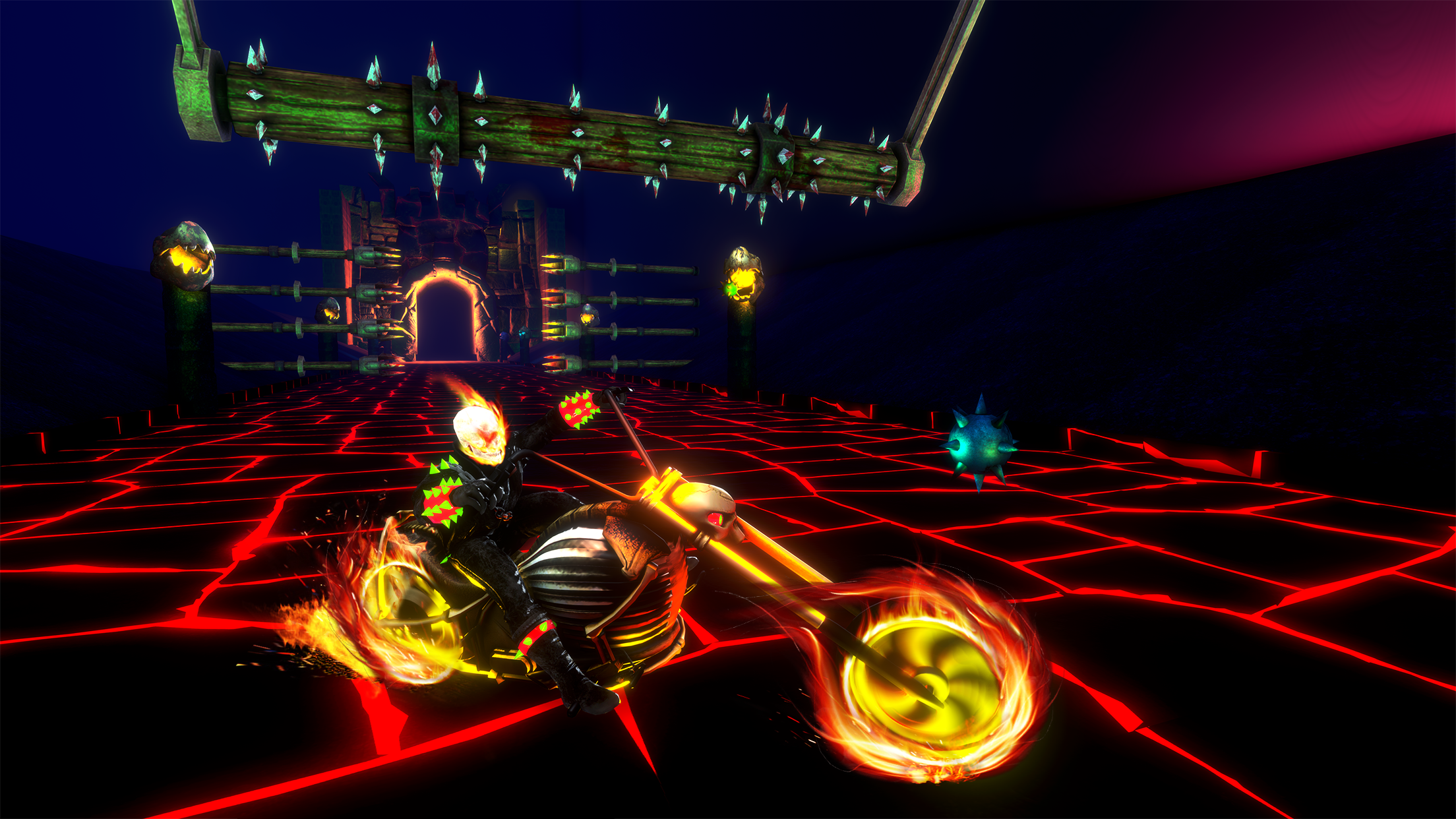 اسکرین شات 4 بازی Scary Ghost Bike Ride