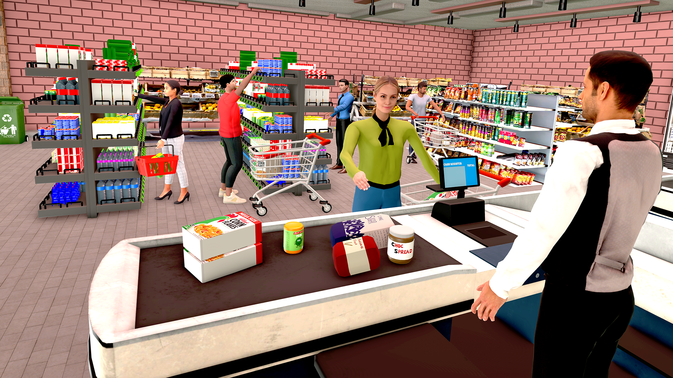 اسکرین شات 1 بازی Supermarket Store Manager Game