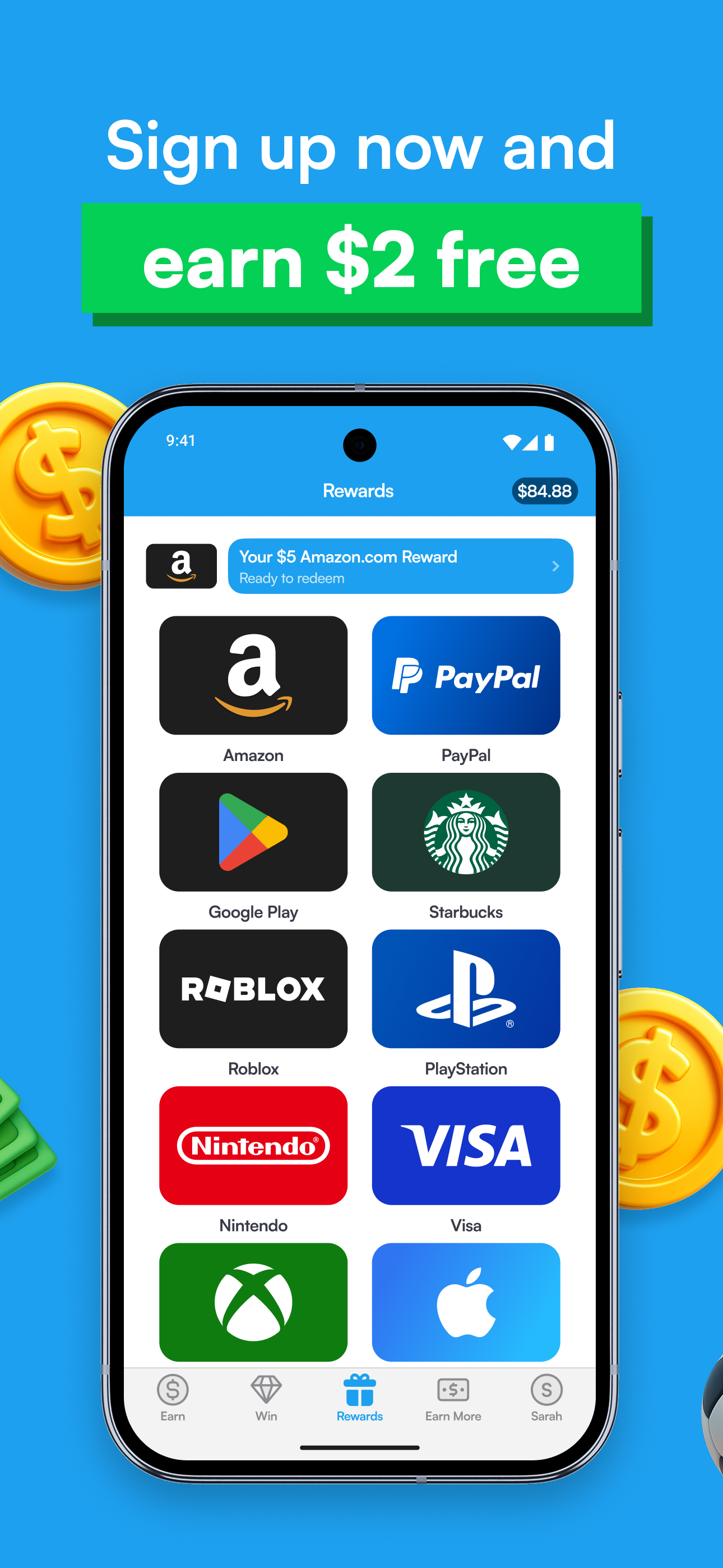 اسکرین شات 2 برنامه FeaturePoints: Make Cash Money