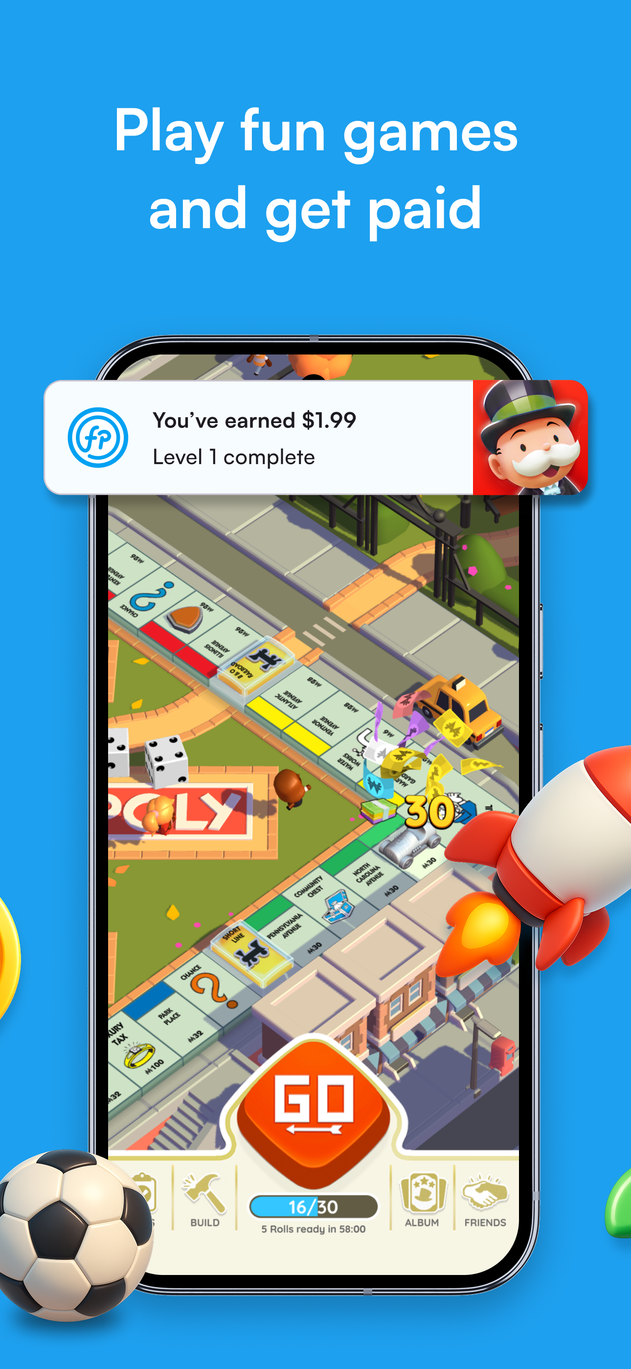 اسکرین شات 3 برنامه FeaturePoints: Make Cash Money