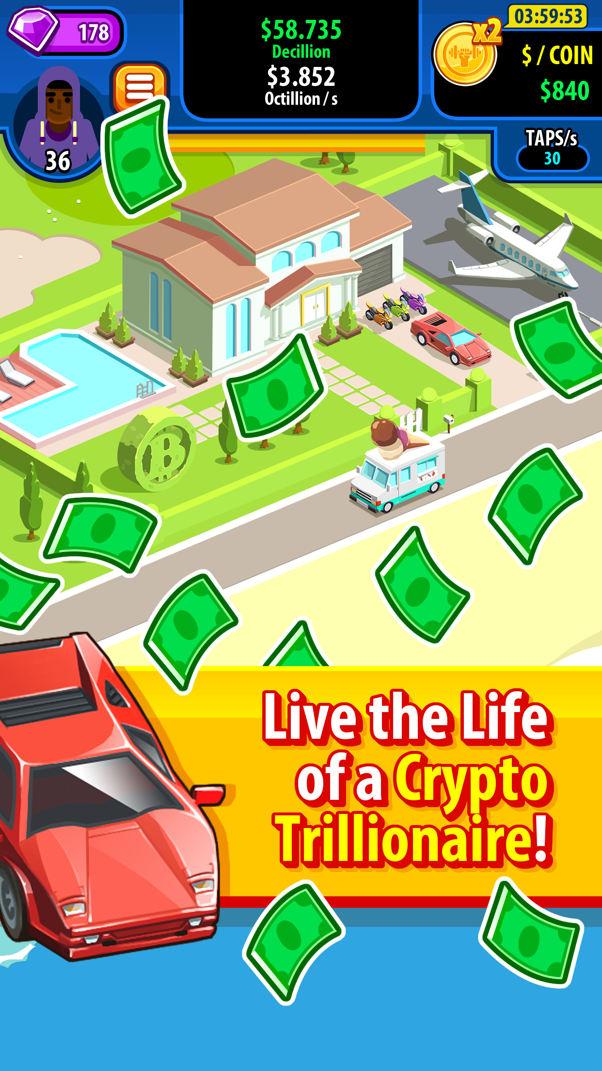 اسکرین شات 6 بازی Crypto Trillionaire