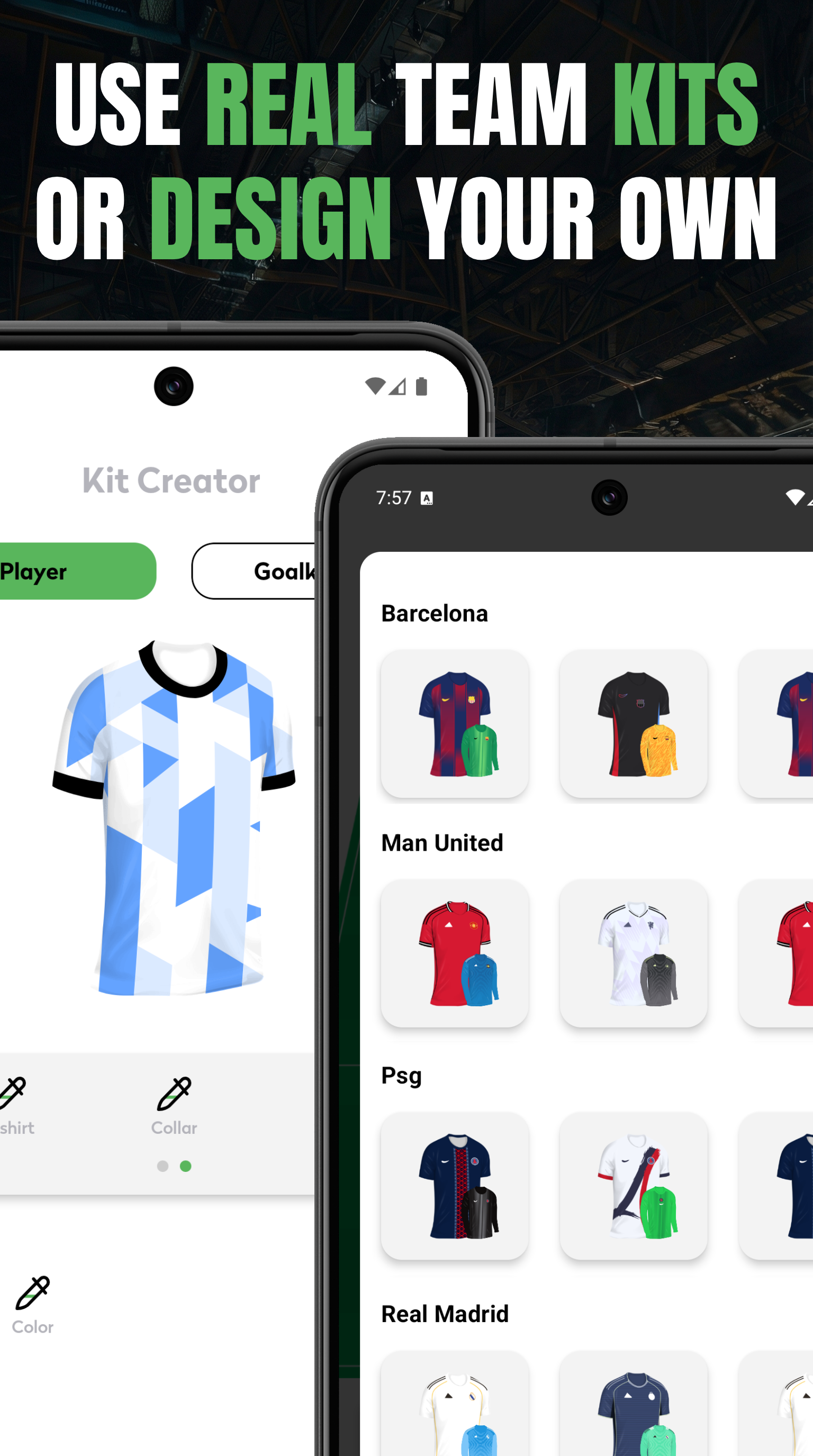 اسکرین شات 4 برنامه My Lineup: Lineup Creator