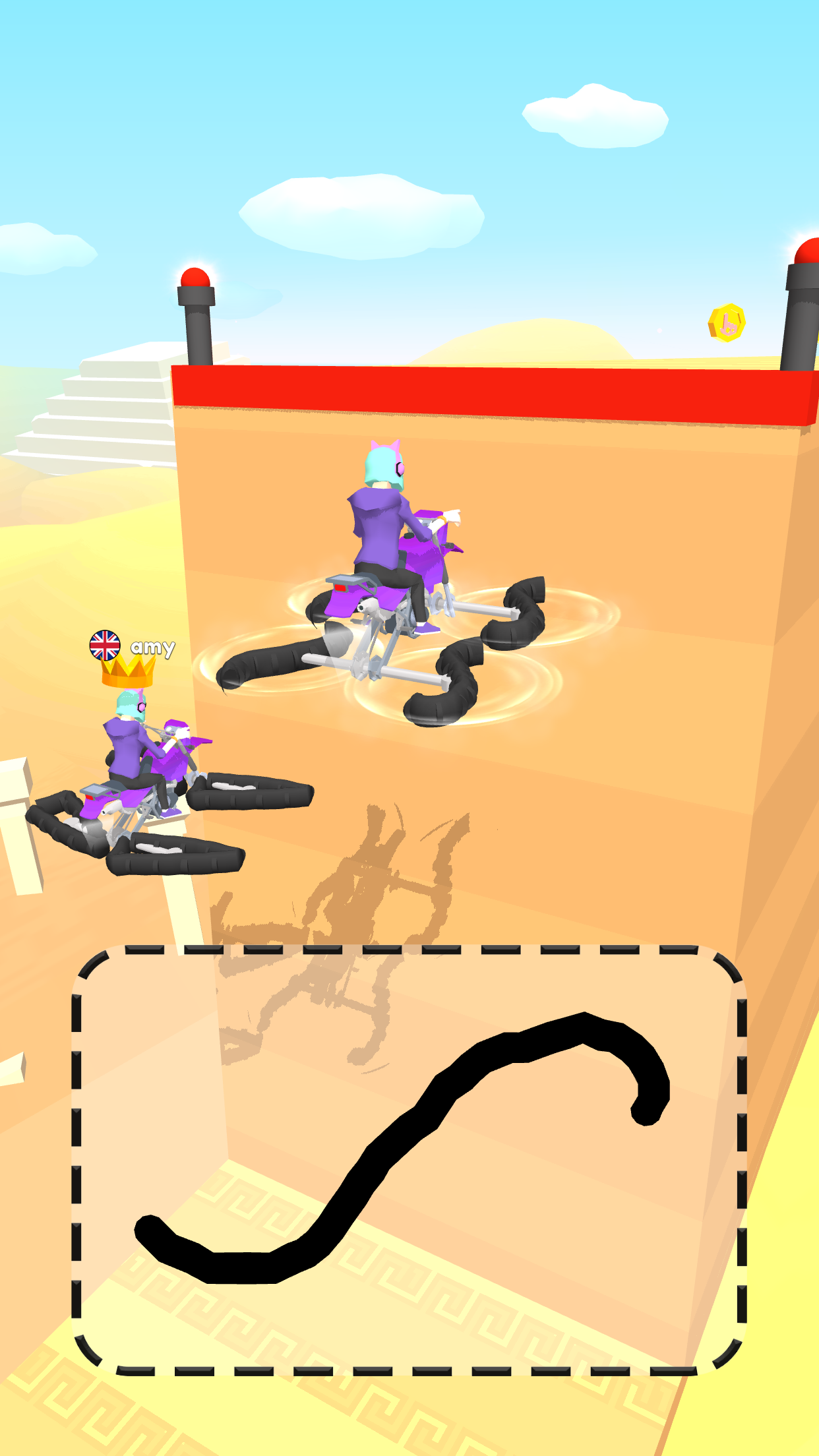 اسکرین شات 5 بازی Scribble Rider