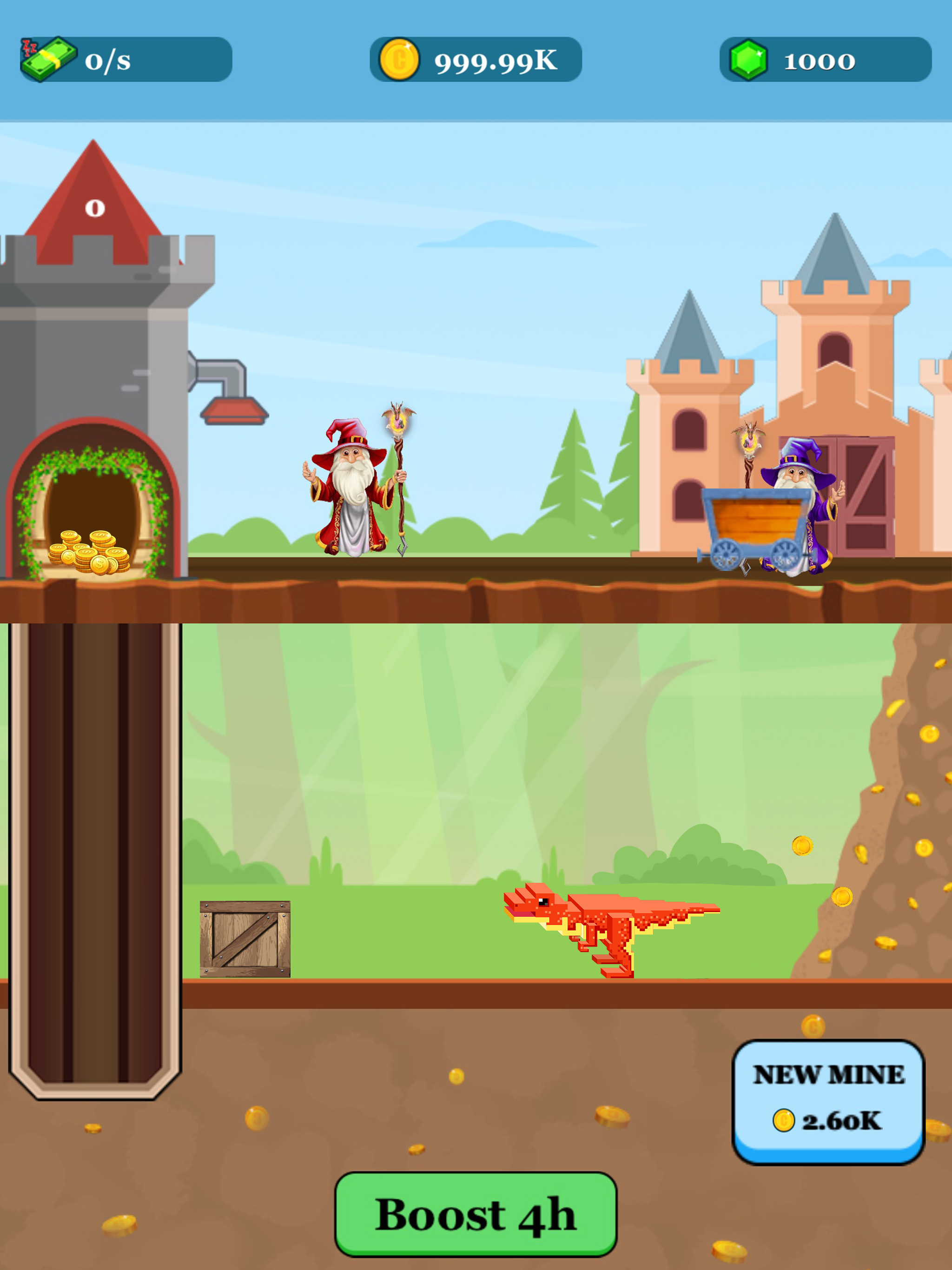 اسکرین شات 2 بازی Jurassic Pixel Craft: dino age