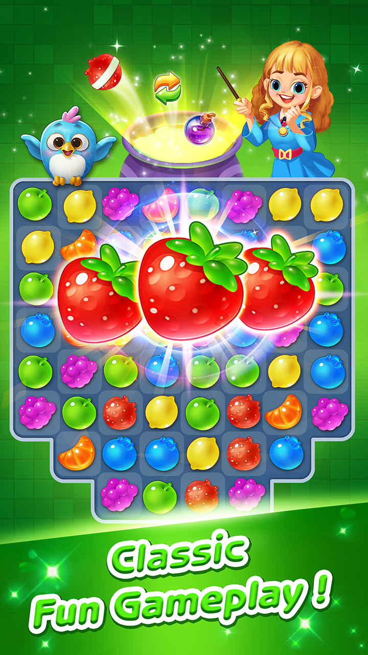 اسکرین شات 3 بازی Fruit Candy Magic