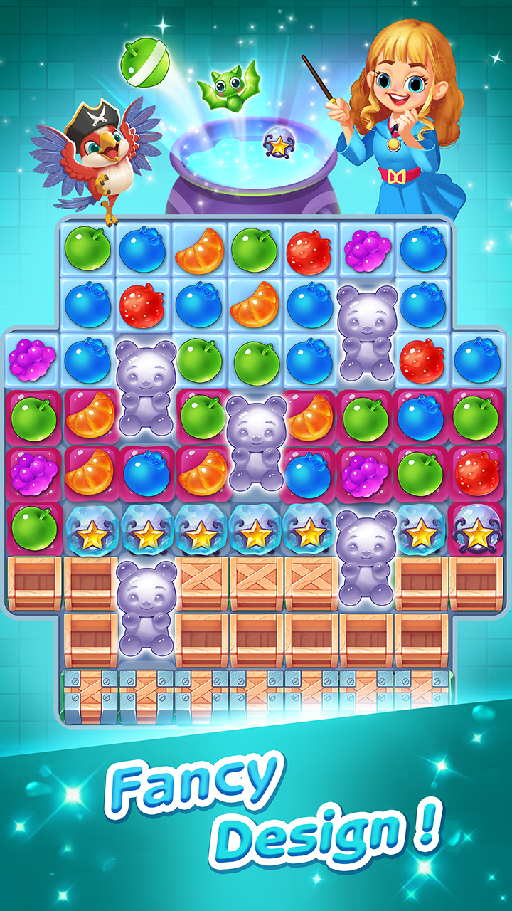 اسکرین شات 4 بازی Fruit Candy Magic