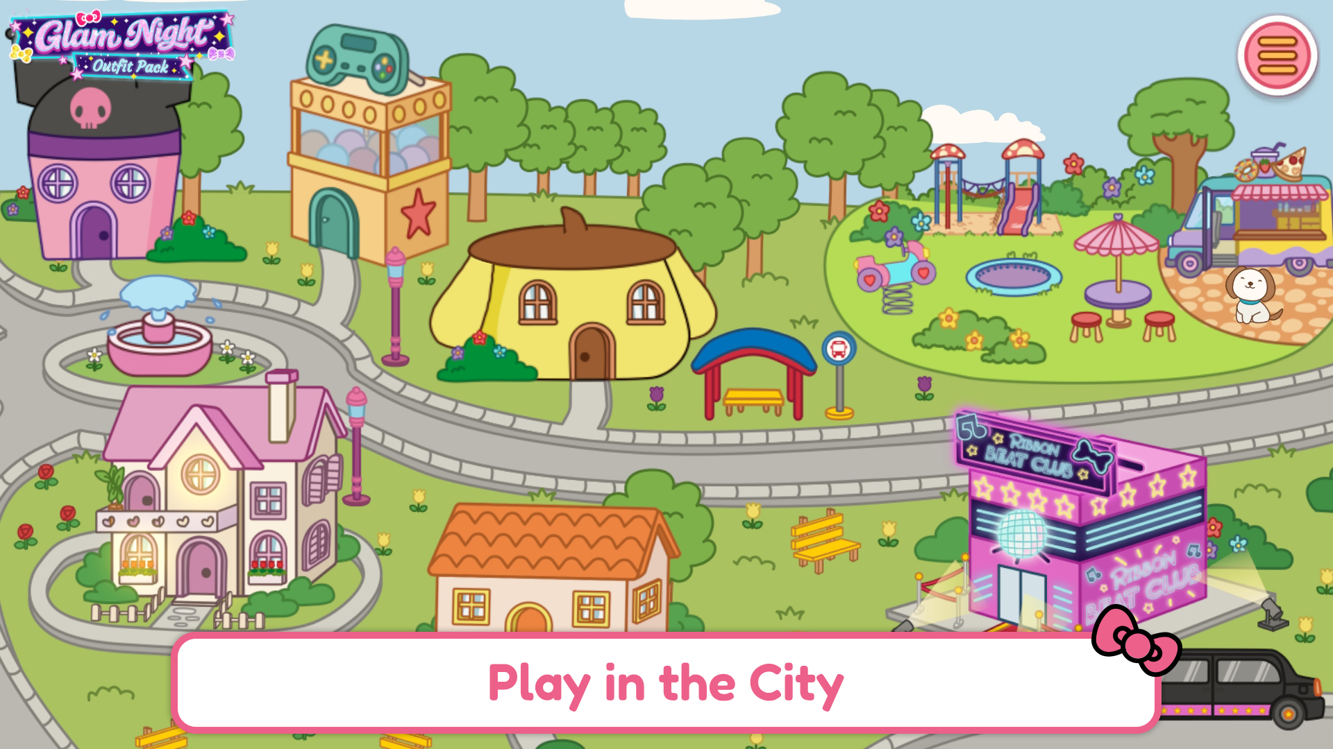 اسکرین شات 1 بازی Hello Kitty And Friends World