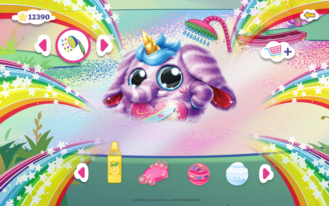 اسکرین شات 8 بازی Rainbocorns Big Hair Surprise