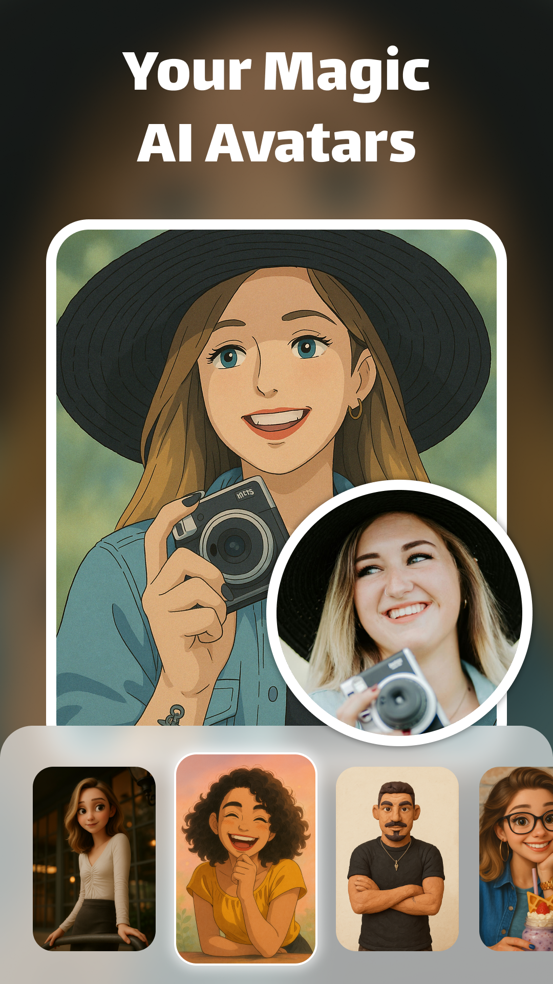 اسکرین شات 7 برنامه TapToon: AI Cartoon & Video