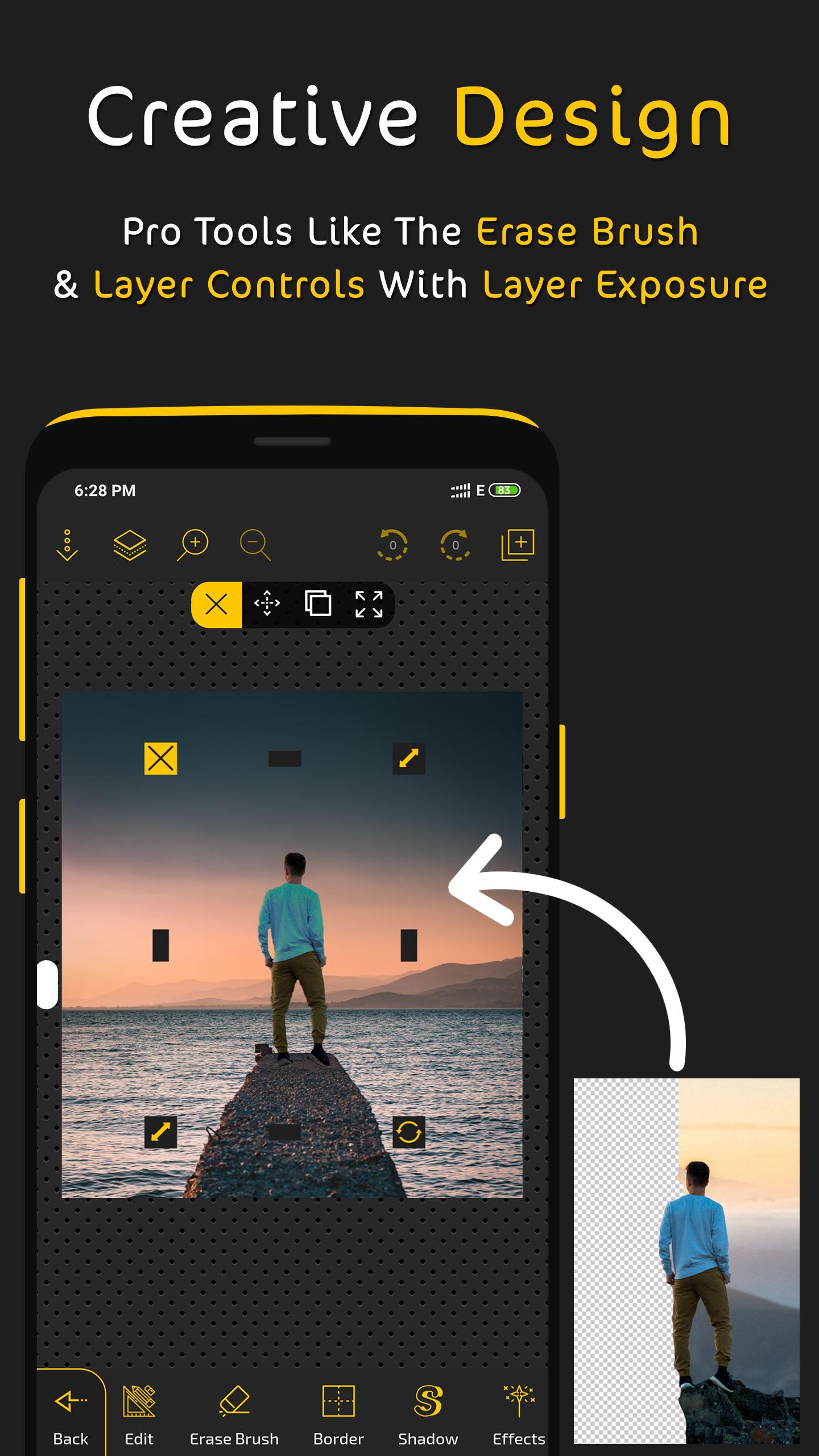 اسکرین شات 8 برنامه Postershop - Typography Design
