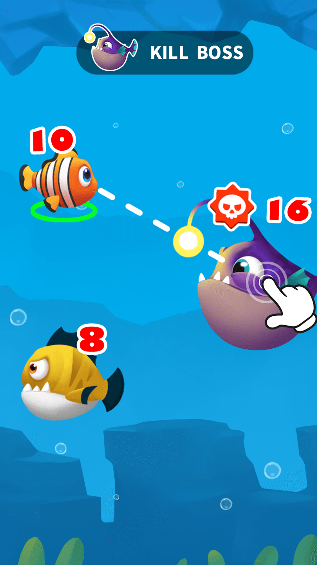 اسکرین شات 3 بازی Fish Evolution