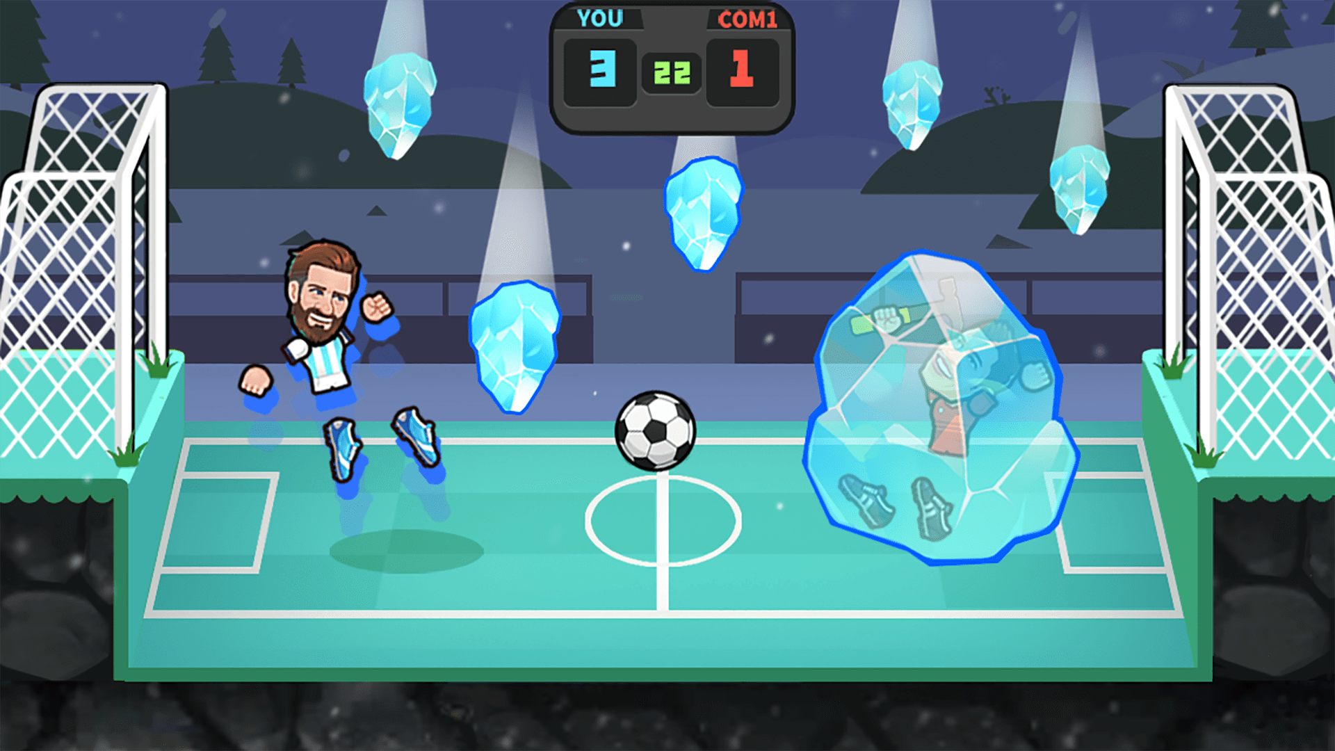 اسکرین شات 2 بازی Go Flick Soccer