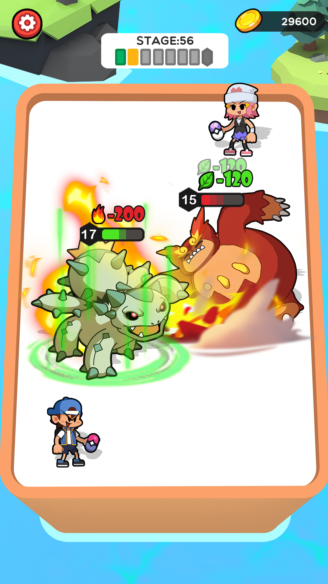 اسکرین شات 3 بازی Monster Merge