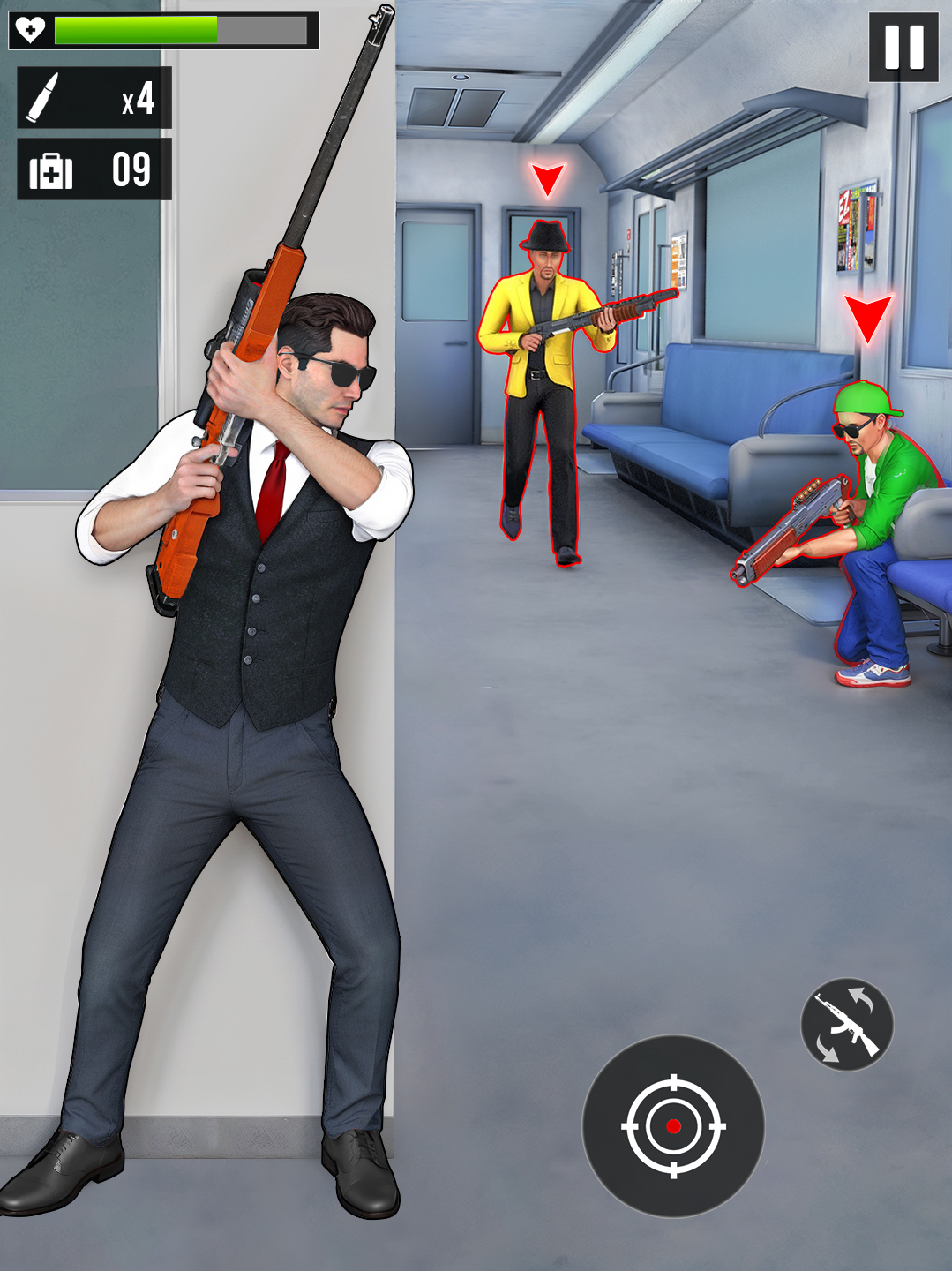 اسکرین شات 4 بازی Agent Sniper: Stealth Spy Game