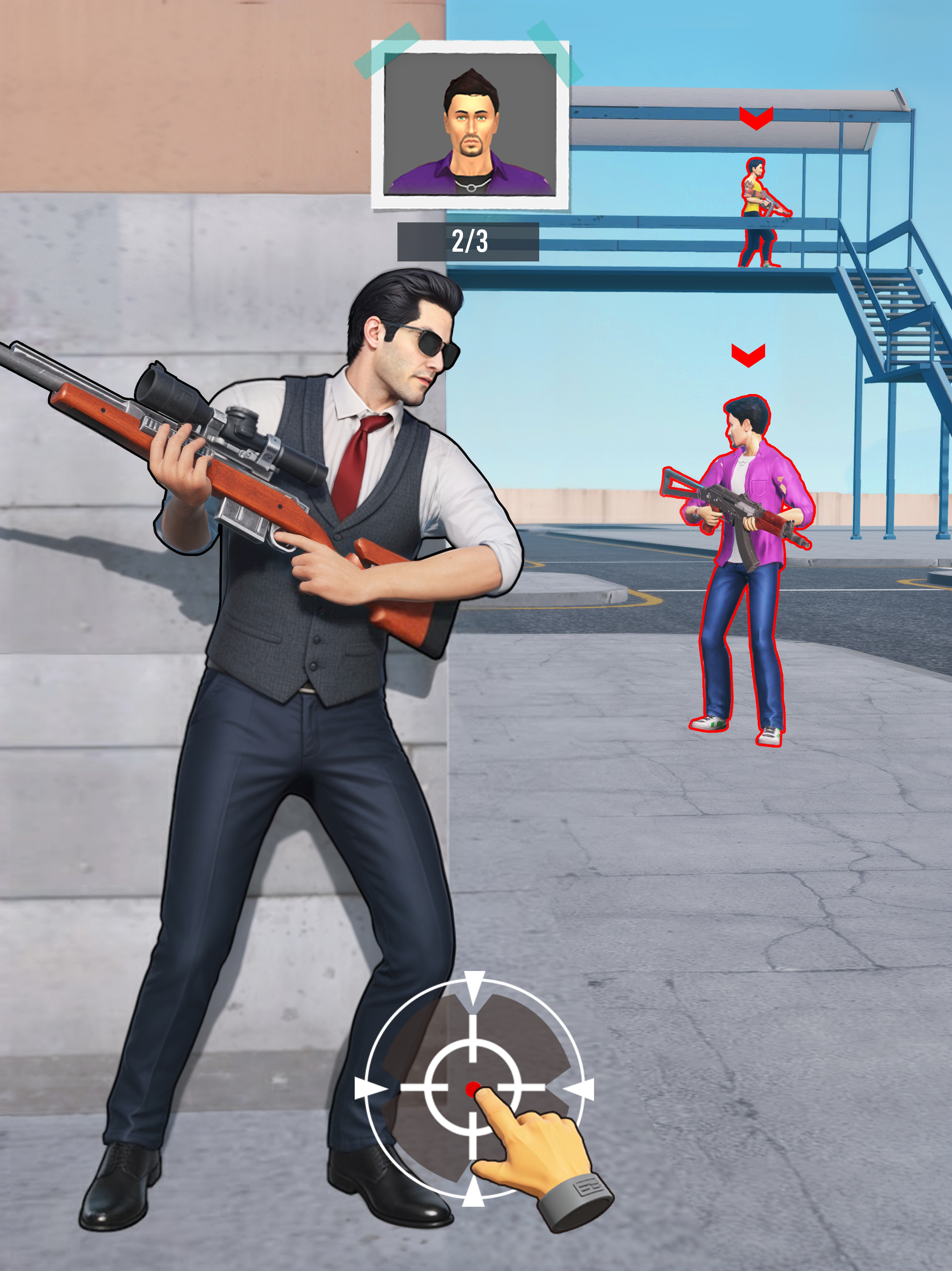 اسکرین شات 1 بازی Agent Sniper: Stealth Spy Game