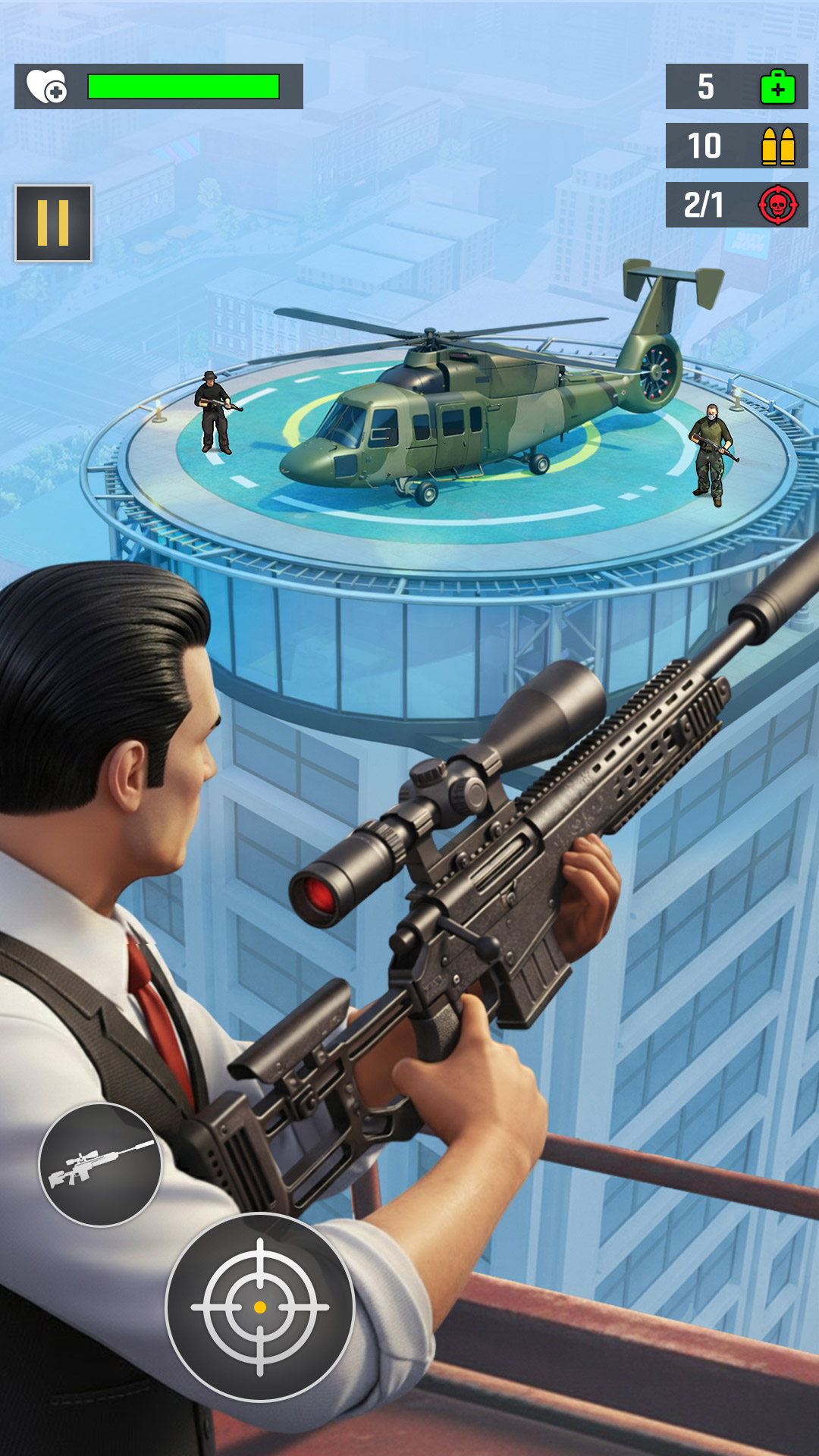 اسکرین شات 2 بازی Agent Sniper: Stealth Spy Game