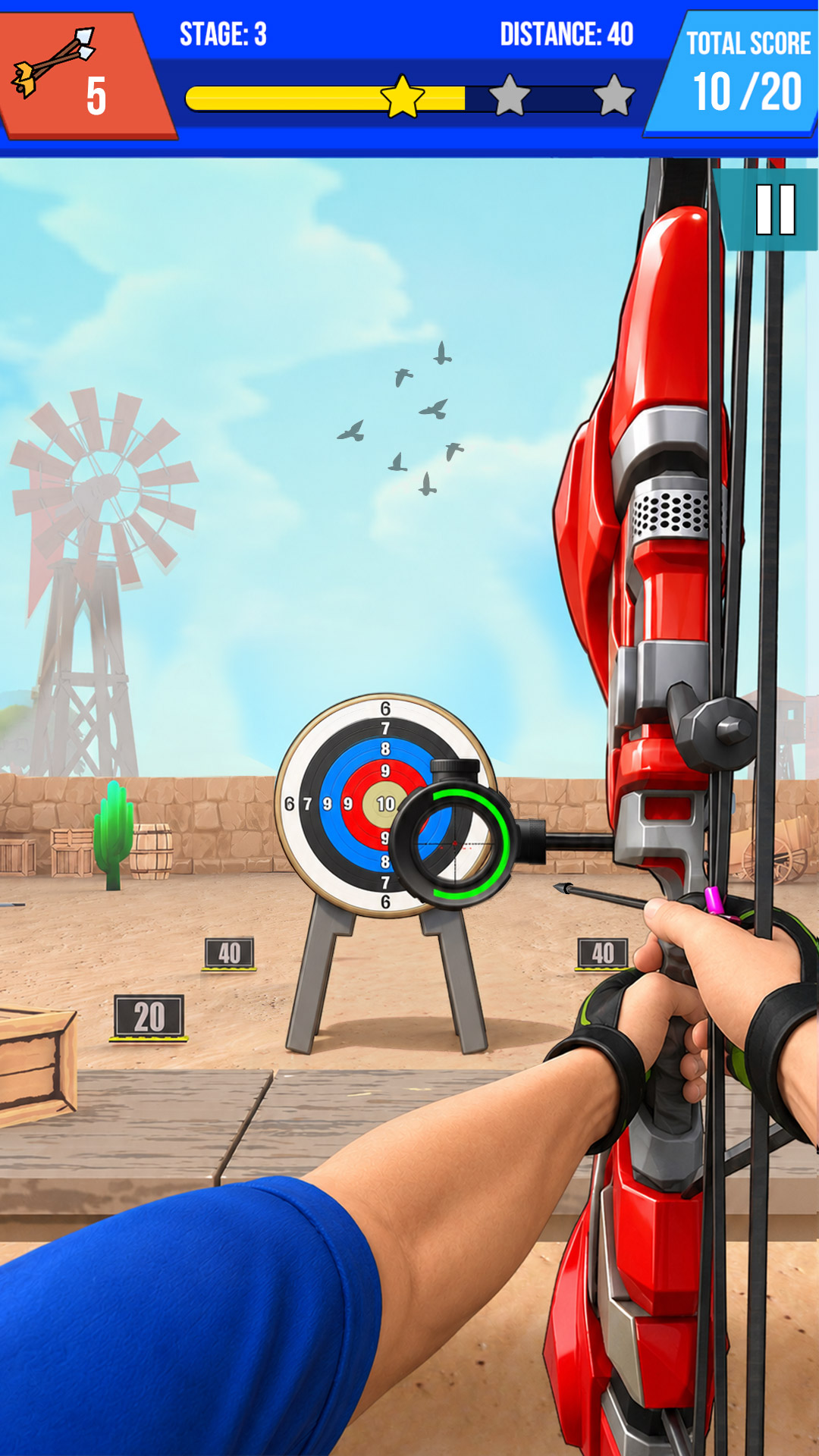 اسکرین شات 3 بازی Archery Combat – Arrow Games