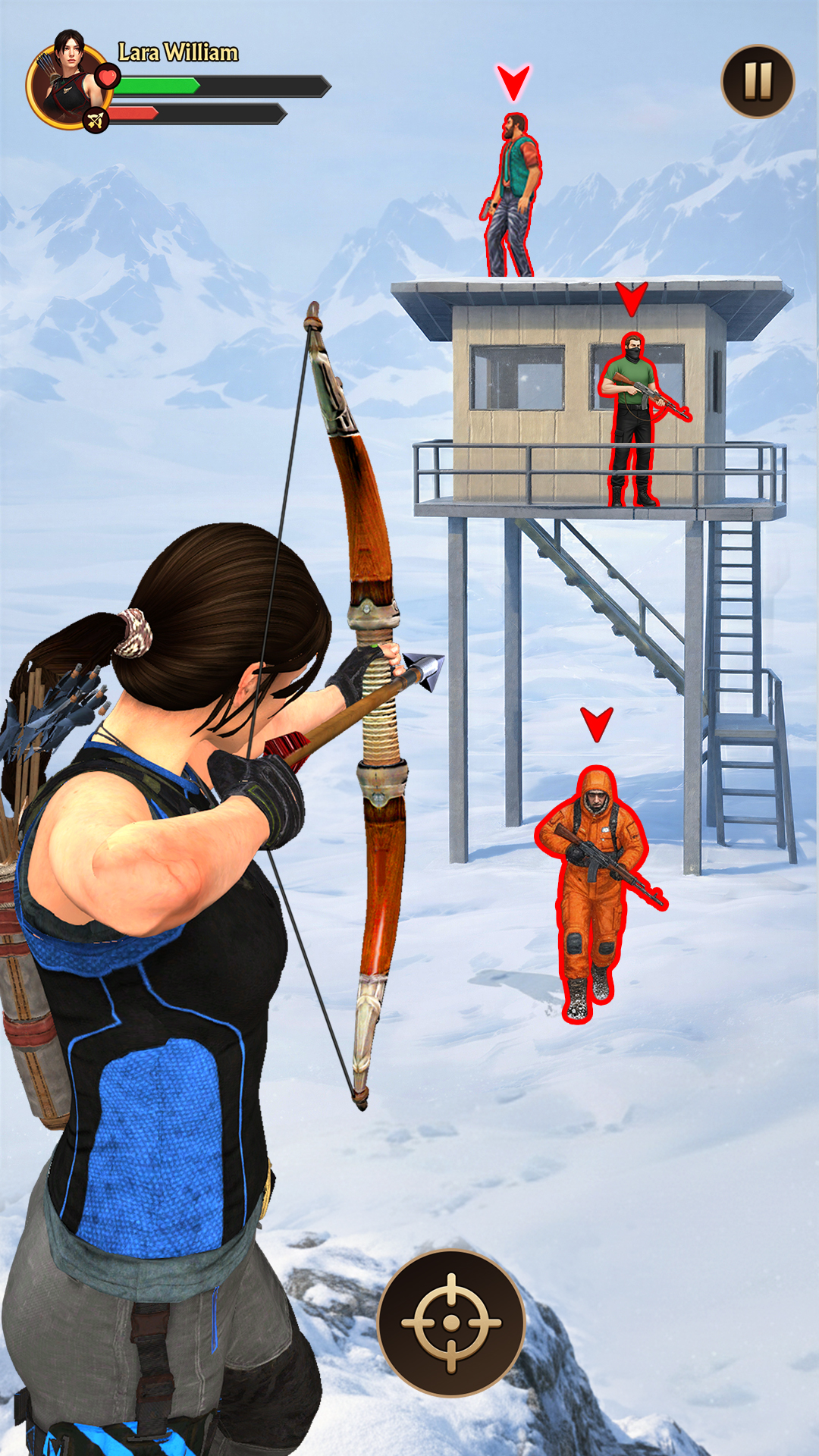 اسکرین شات 3 بازی Archer Assassin Shooting Game