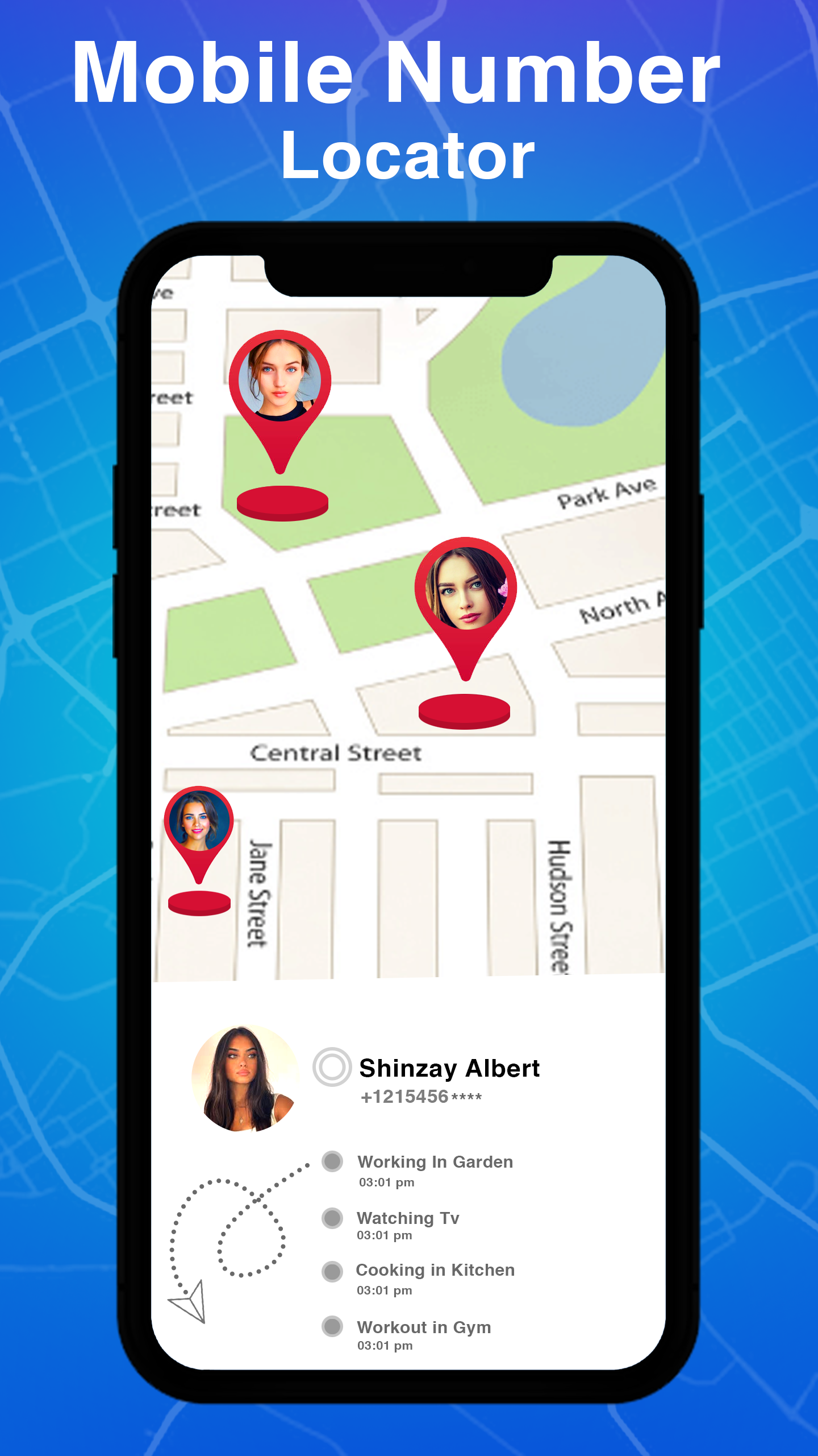 اسکرین شات 1 برنامه Caller Number Locator